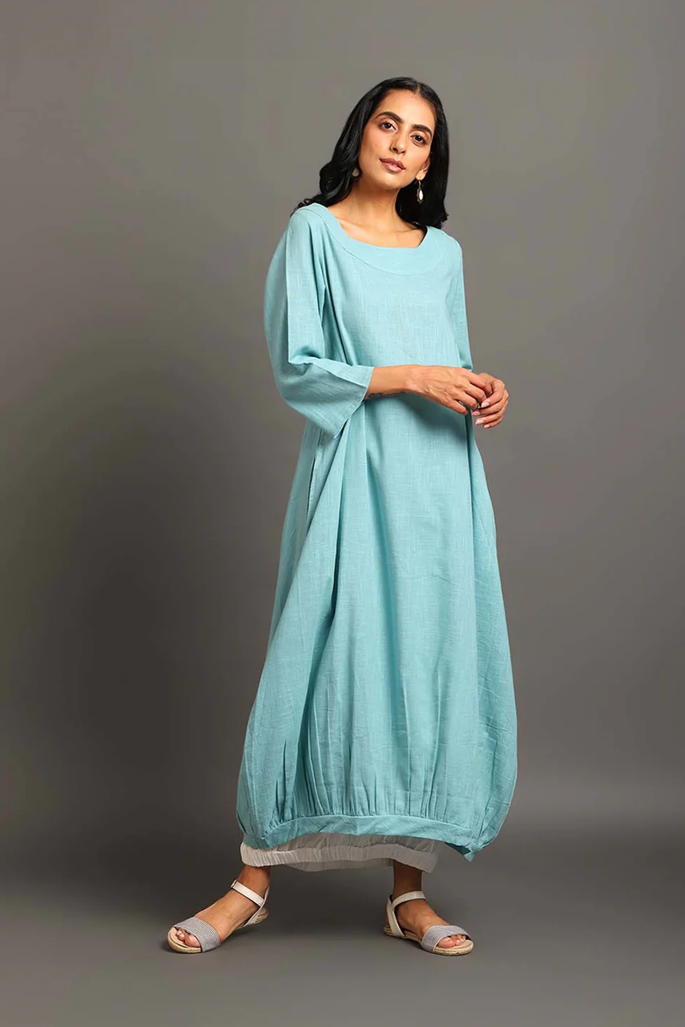 Turq Cool Boho Dress