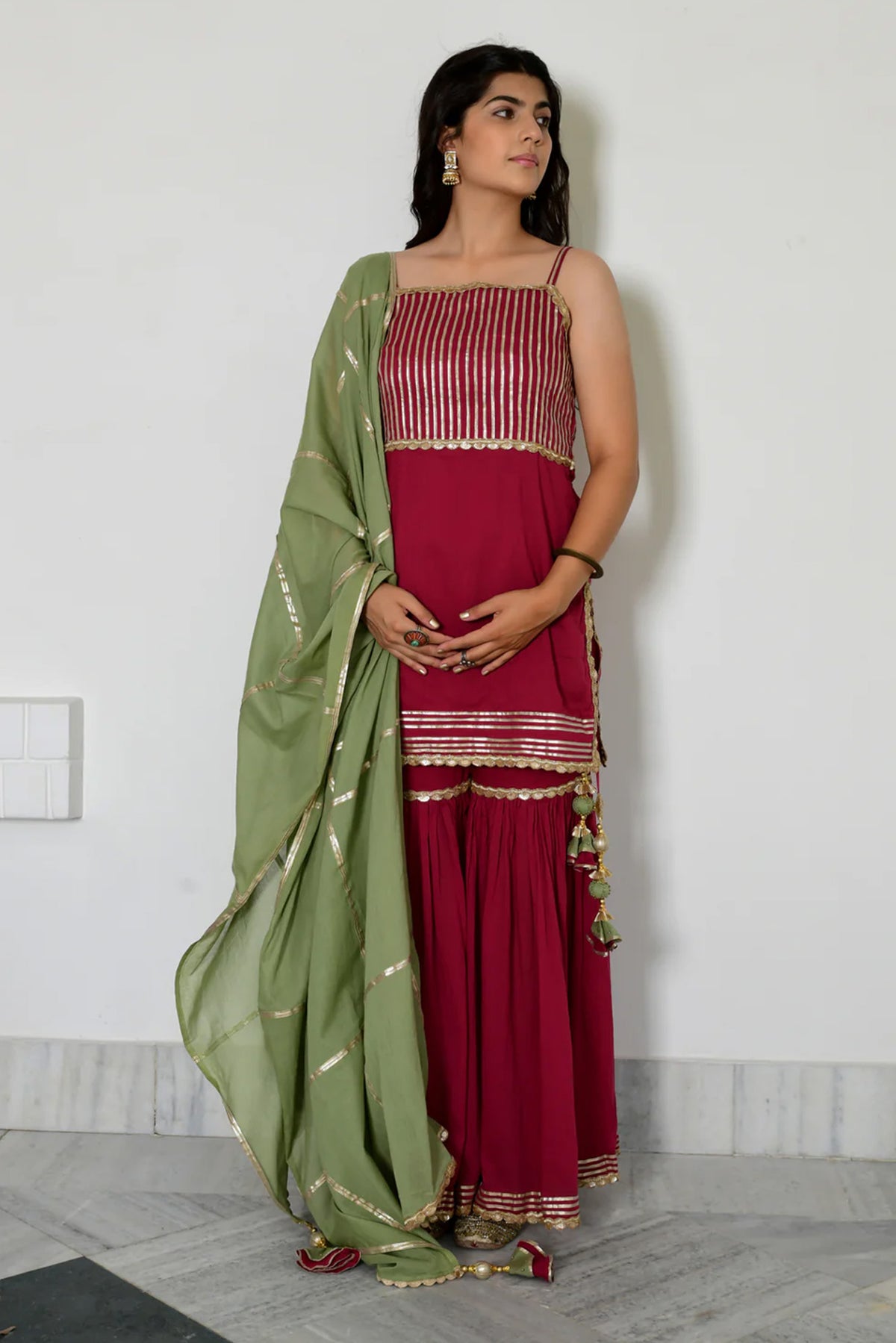 Gulab Sohini Sharara Set