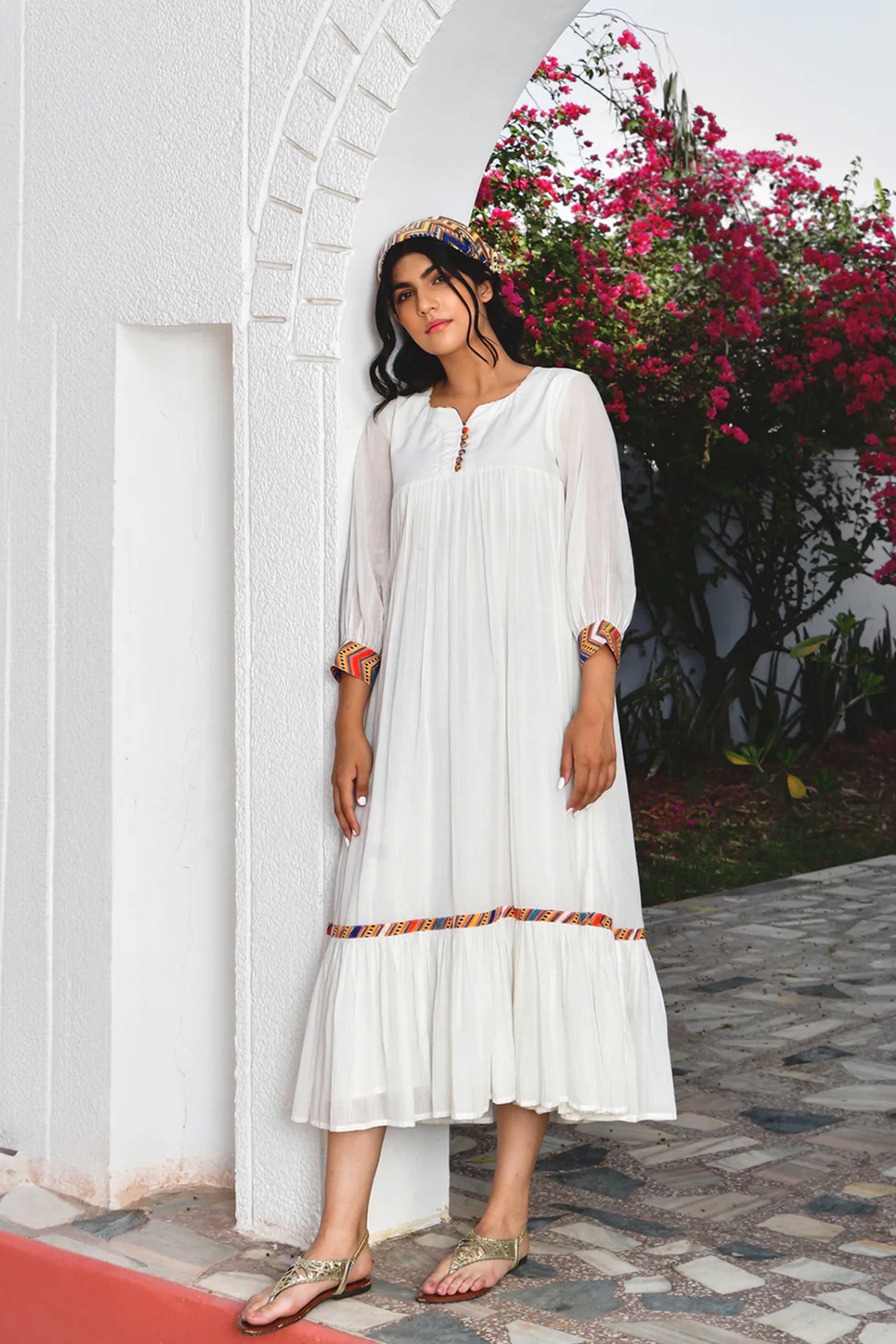 White Layla Summer Dress