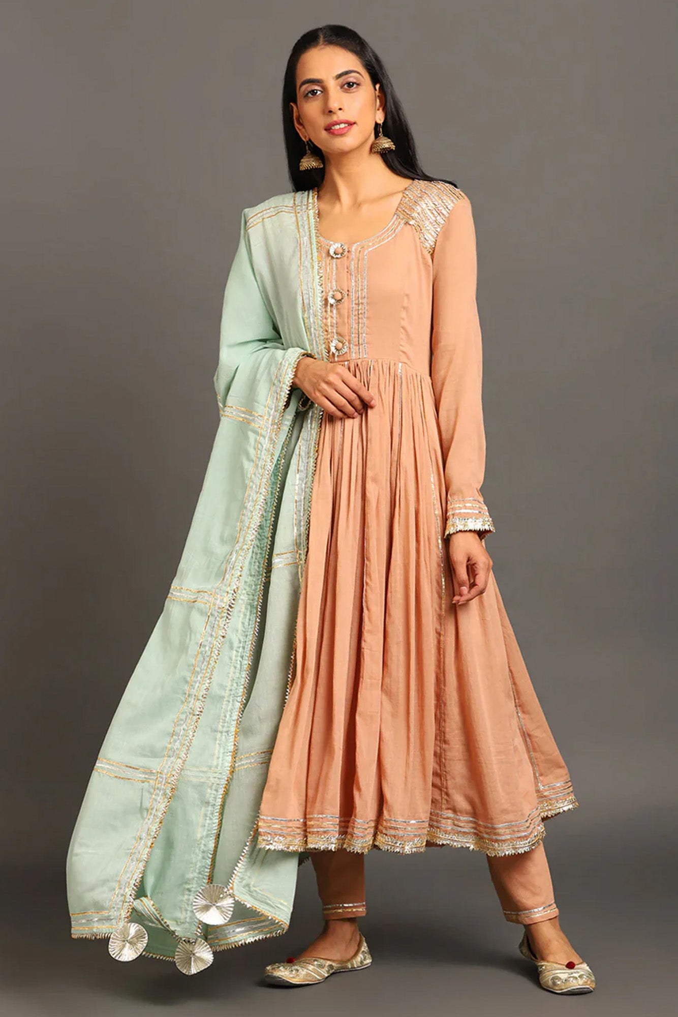 Zoya Kalidar Anarkali Suit