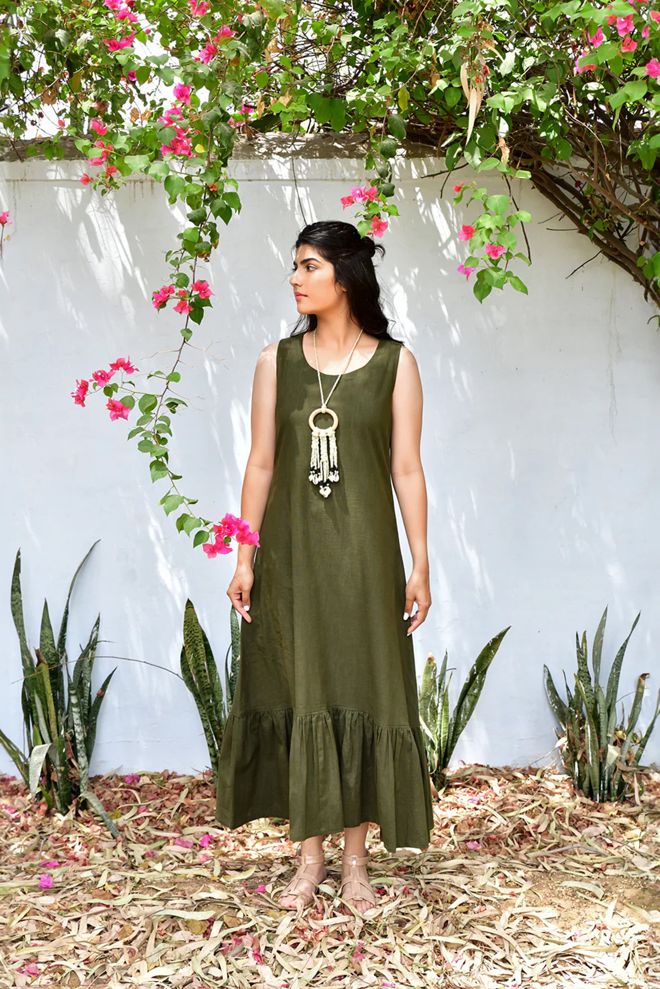 Mustard Sufi Faiz Co-ord Set