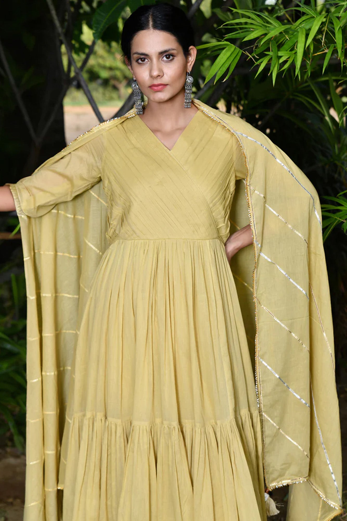 Chandan Angarkha Suit