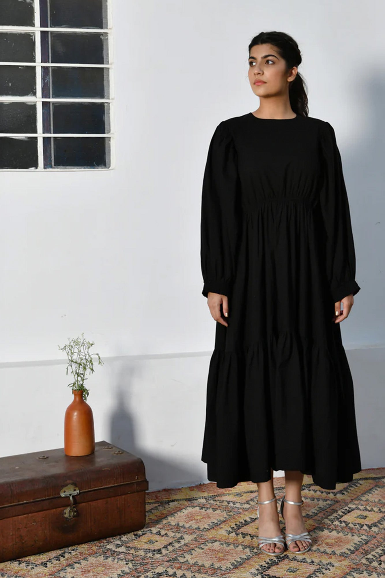Black Noise Summer Dress