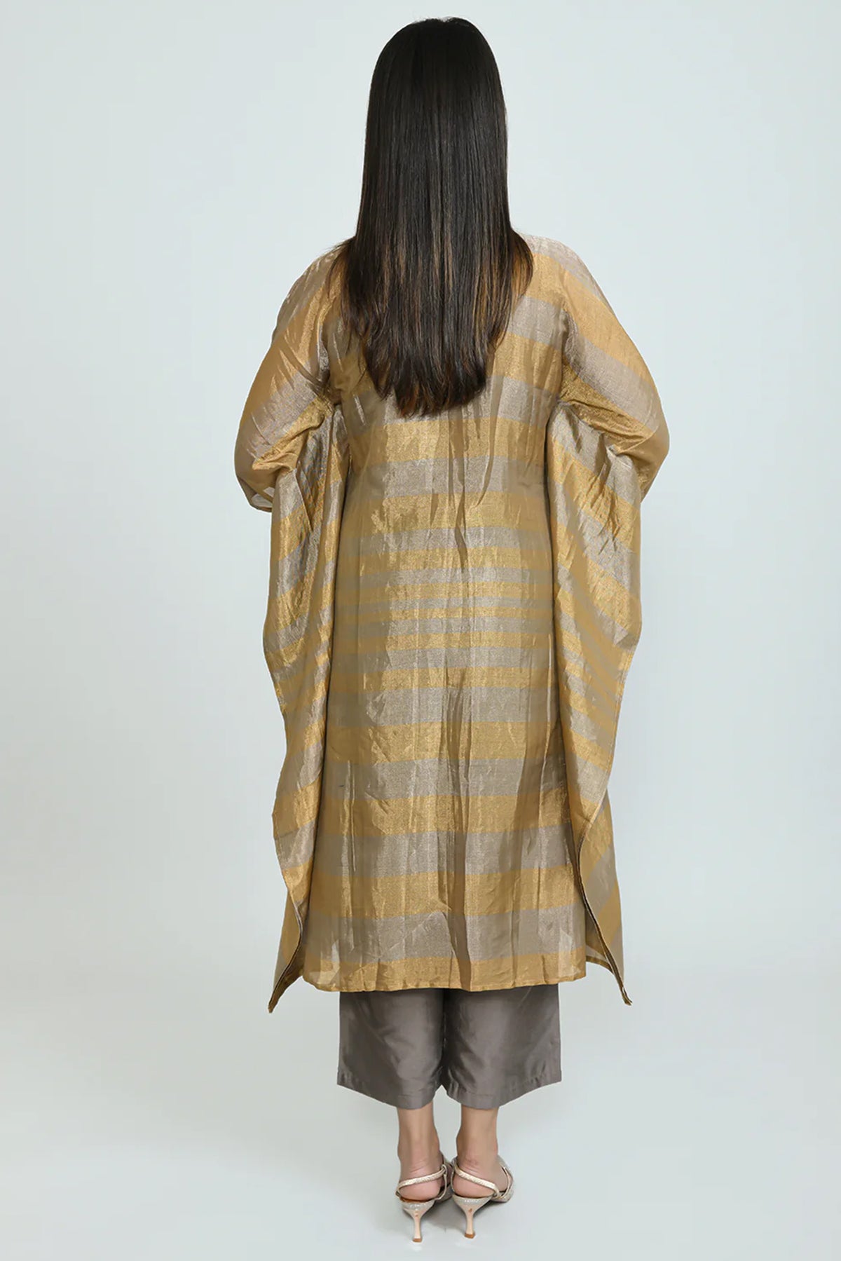 Gold Horizons Tissue Kurta Set