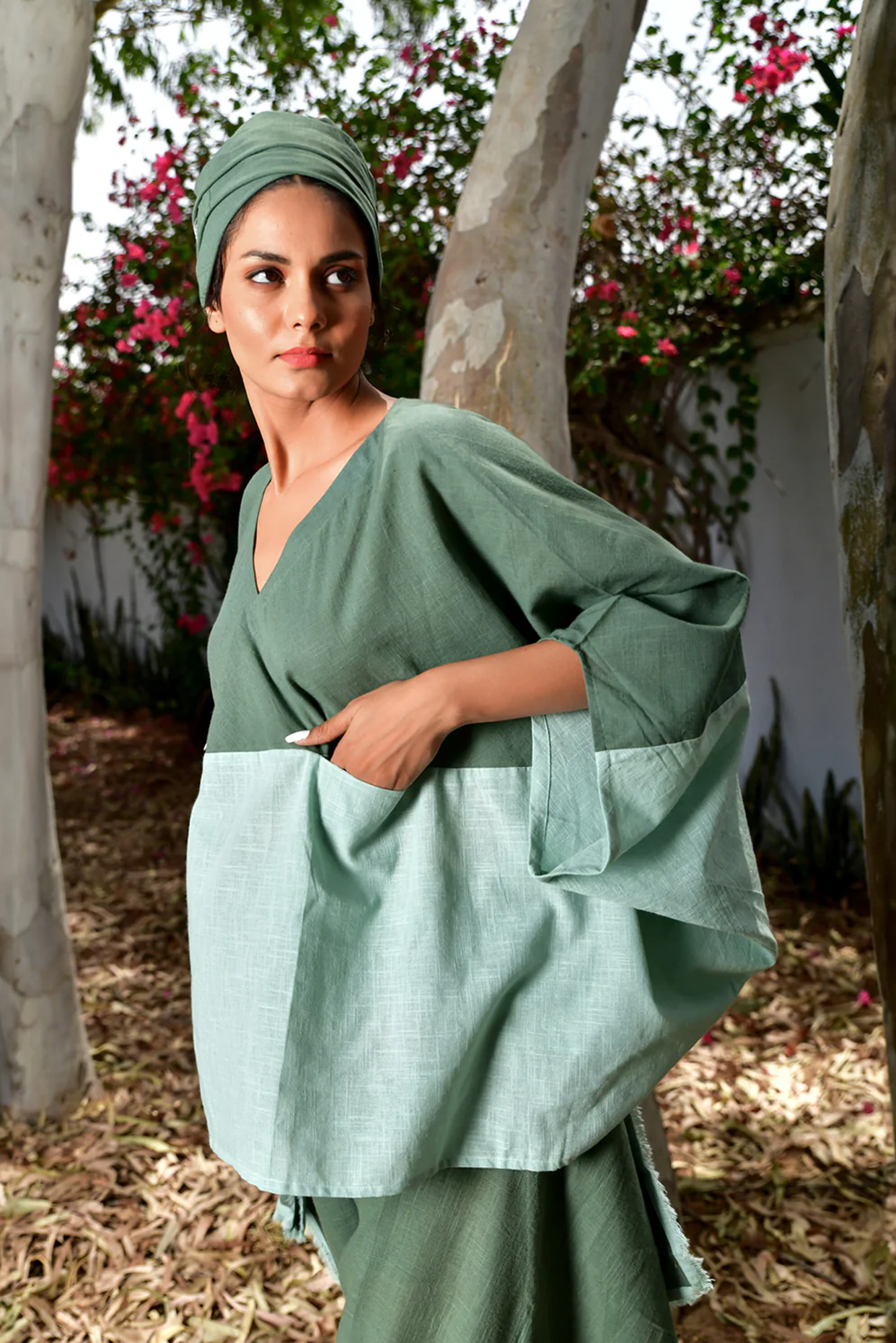 Minty Noora Co-ord Set