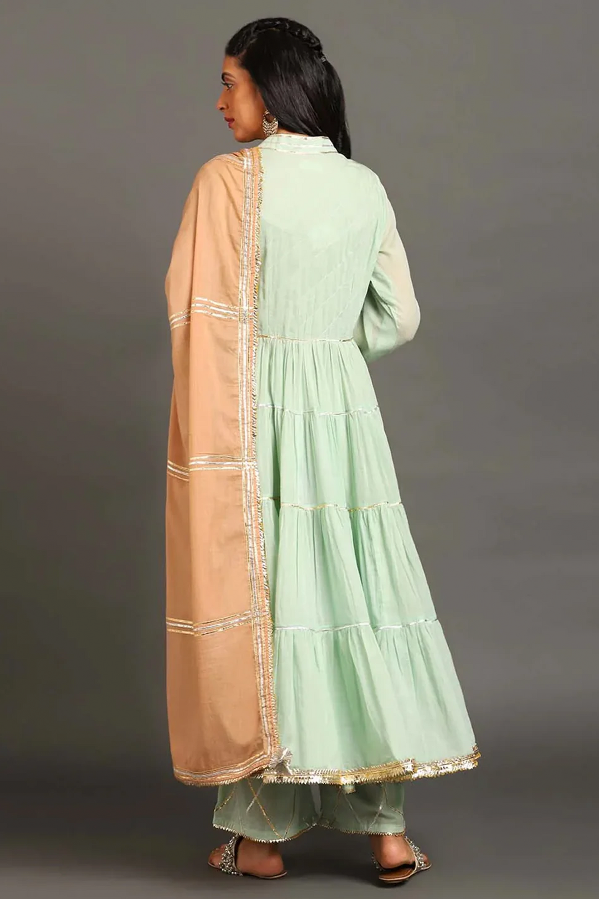 Mint Fizaa Kurta Set