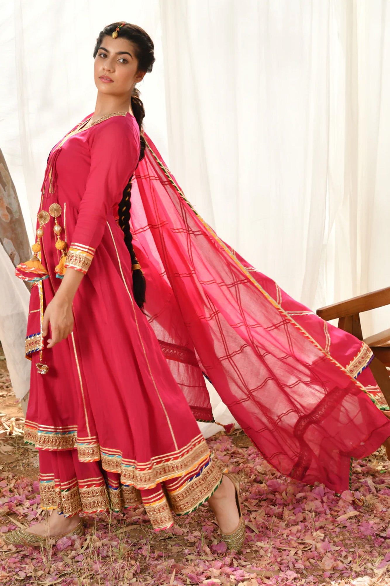 Rani Atrangi Anarkali Set