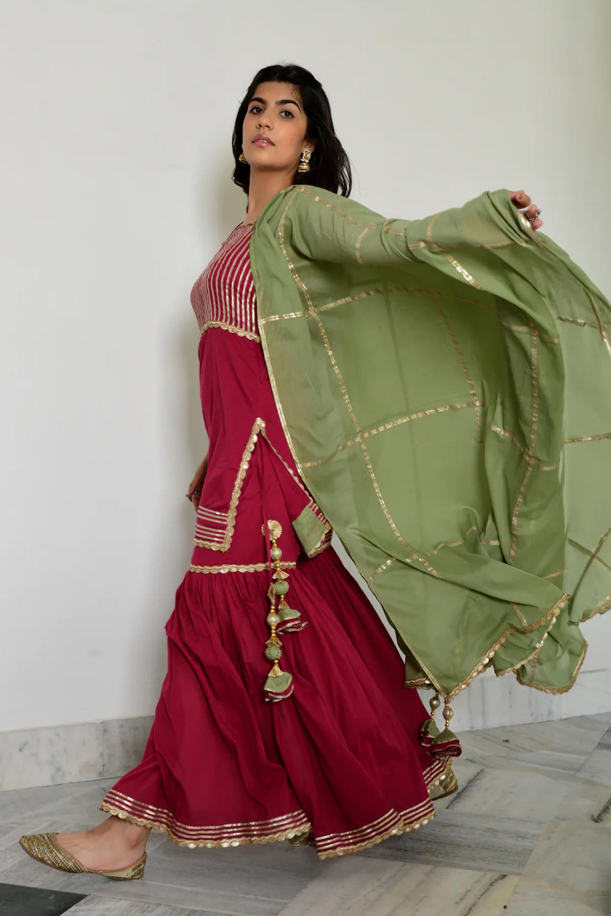 Gulab Sohini Sharara Set