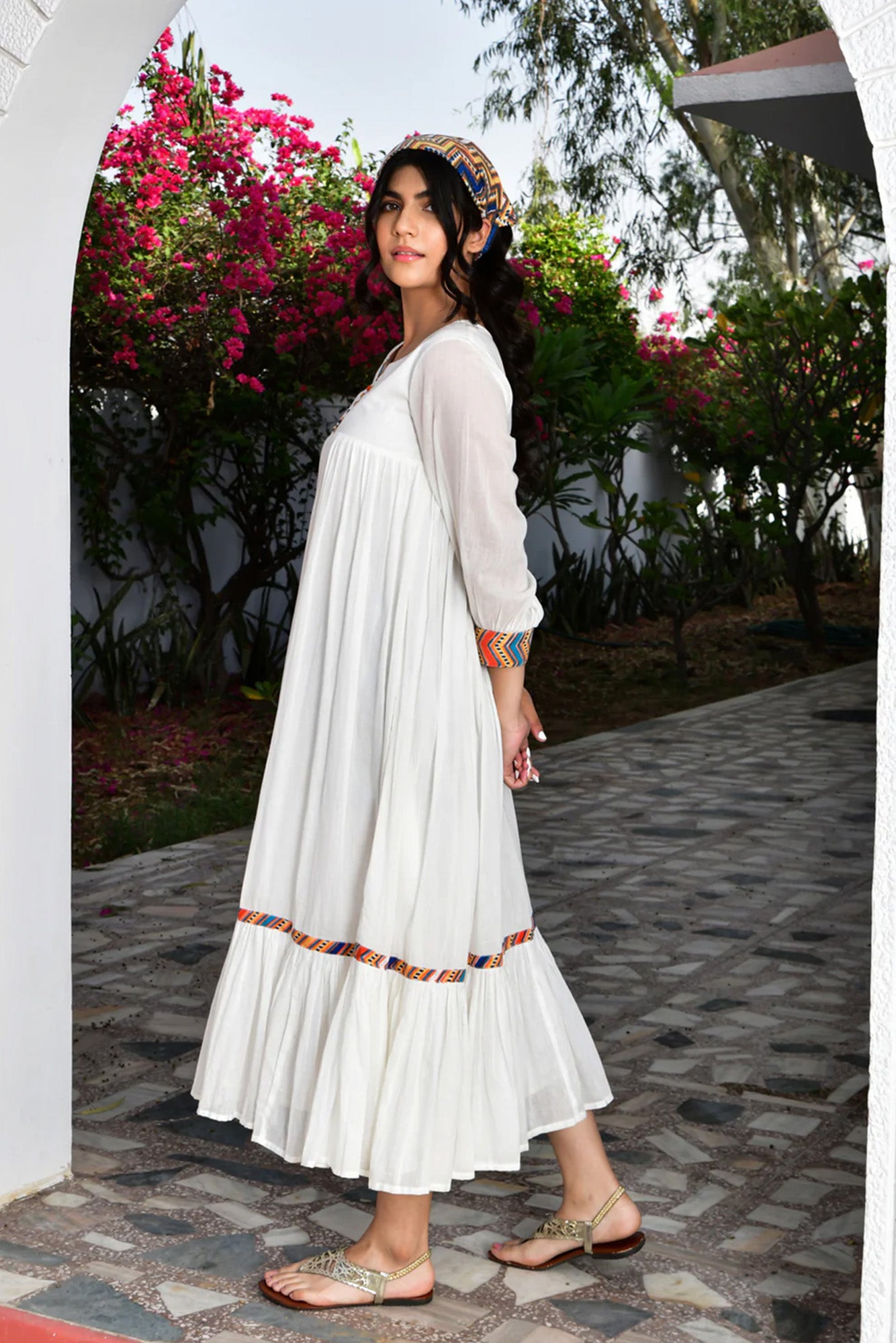 White Layla Summer Dress