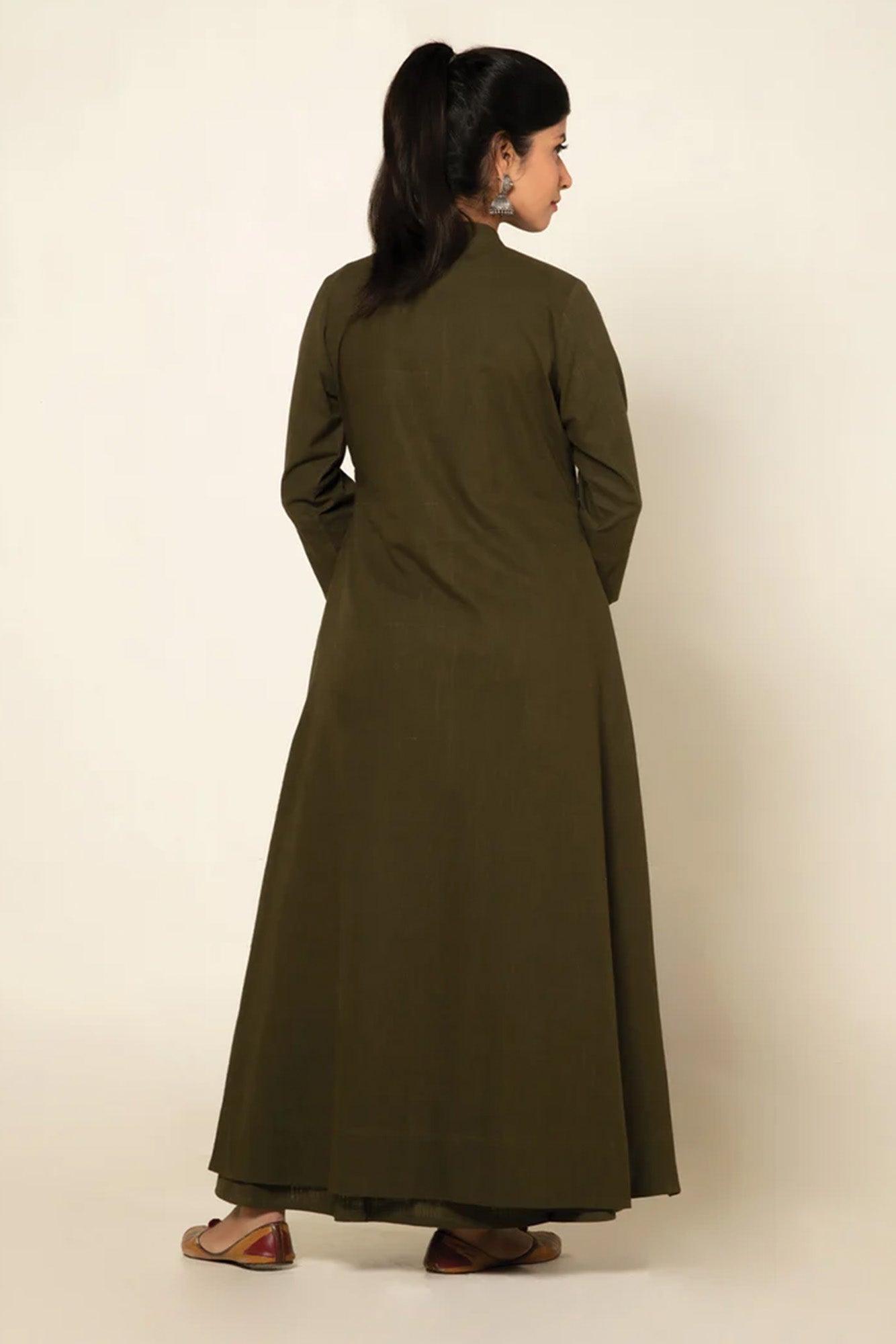 Army Green Everyday Elegance Kurta Set