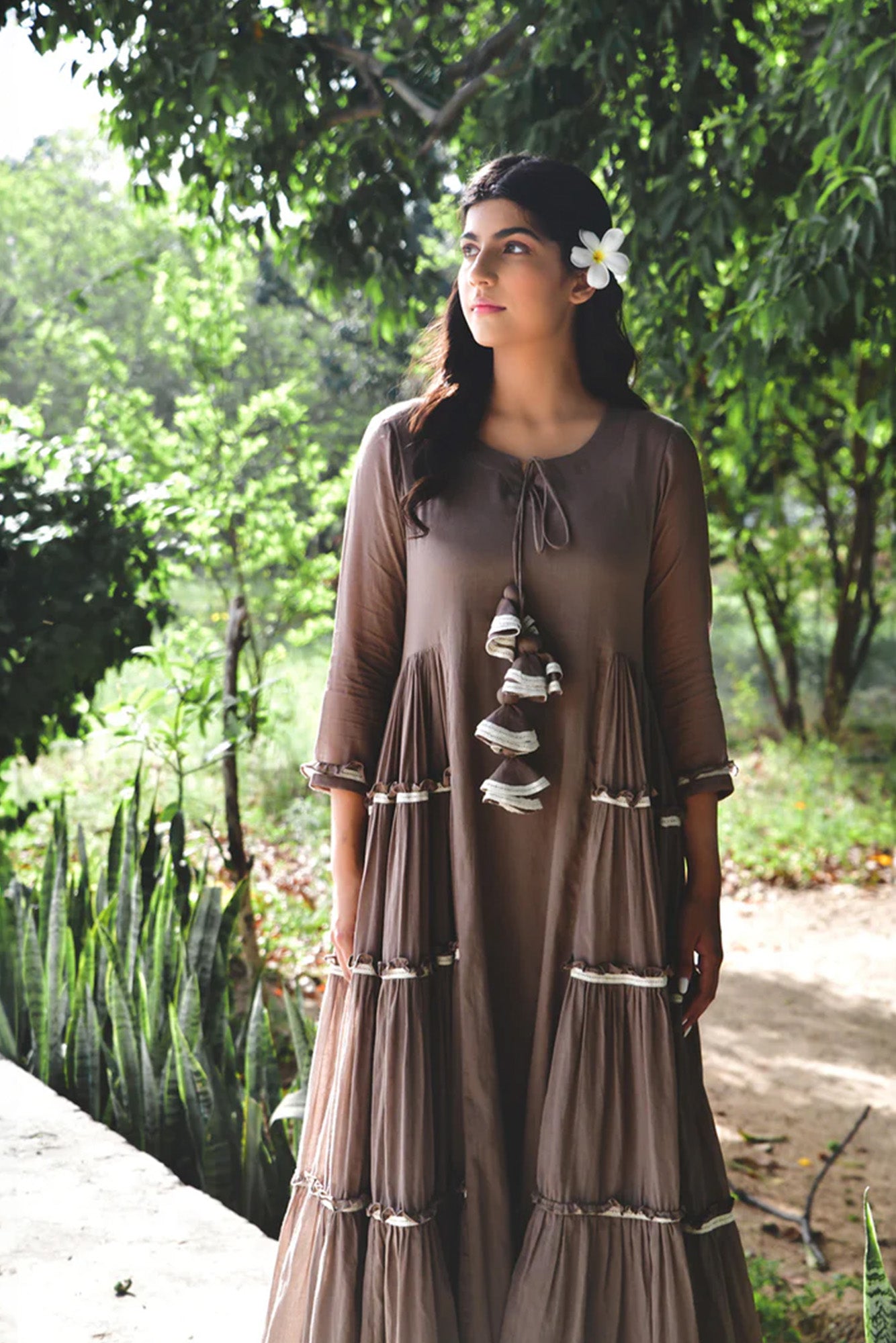Choco Delight Summer Dress
