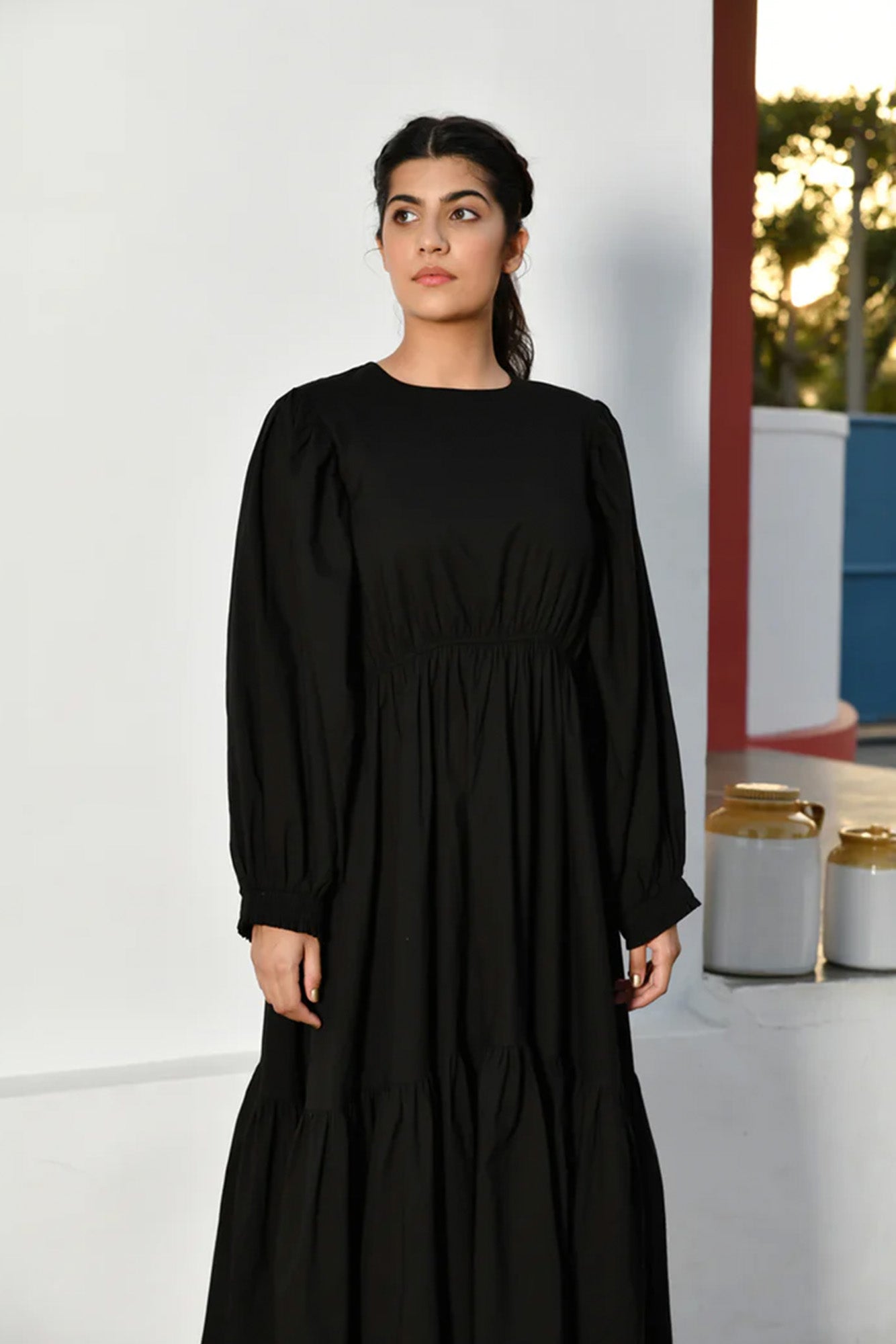 Black Noise Summer Dress