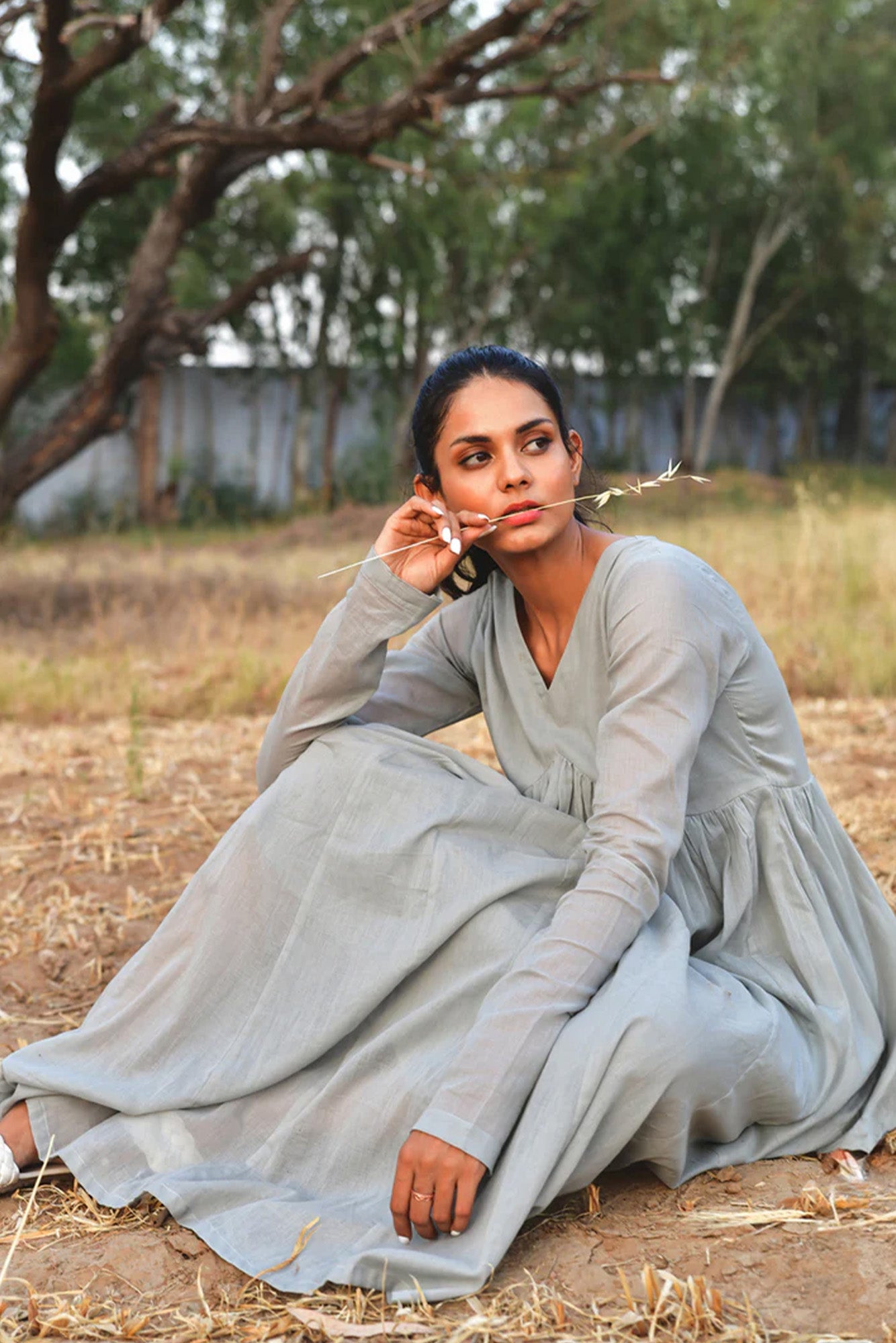 Cloudy Days Summer Dress