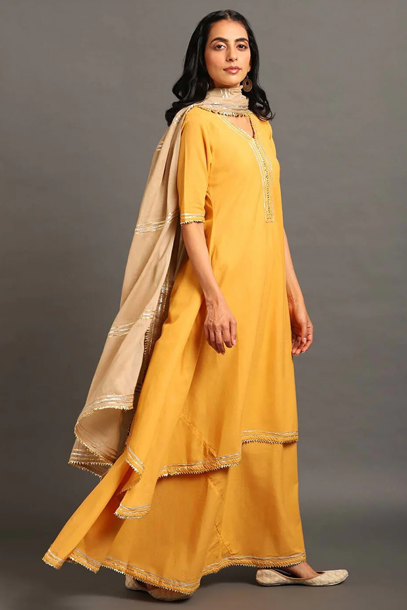 Mango Zara Double Layered Dress