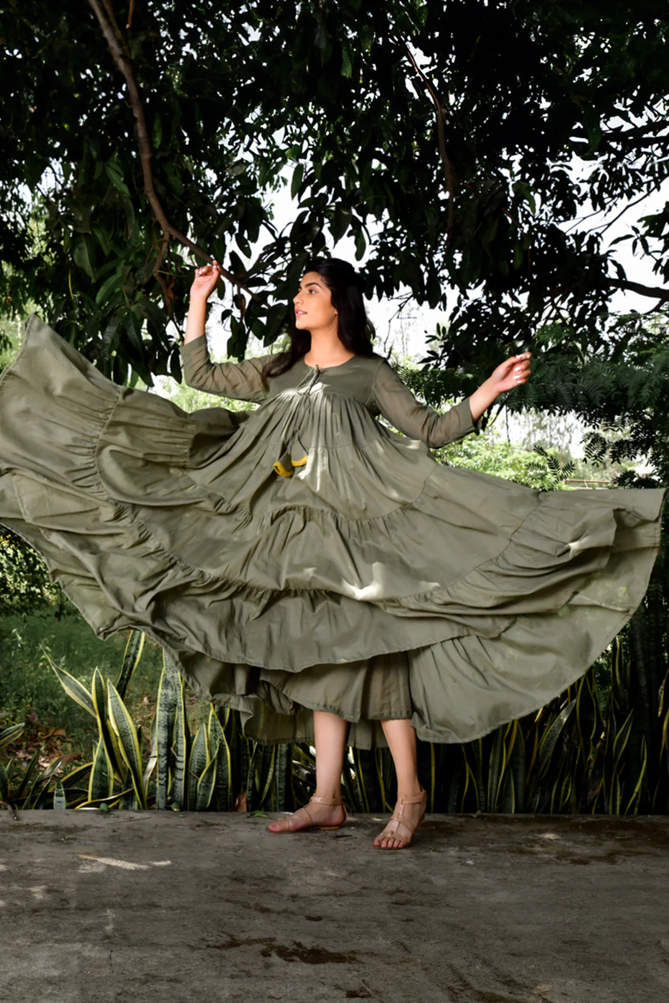 Sage Summer Tales Dress