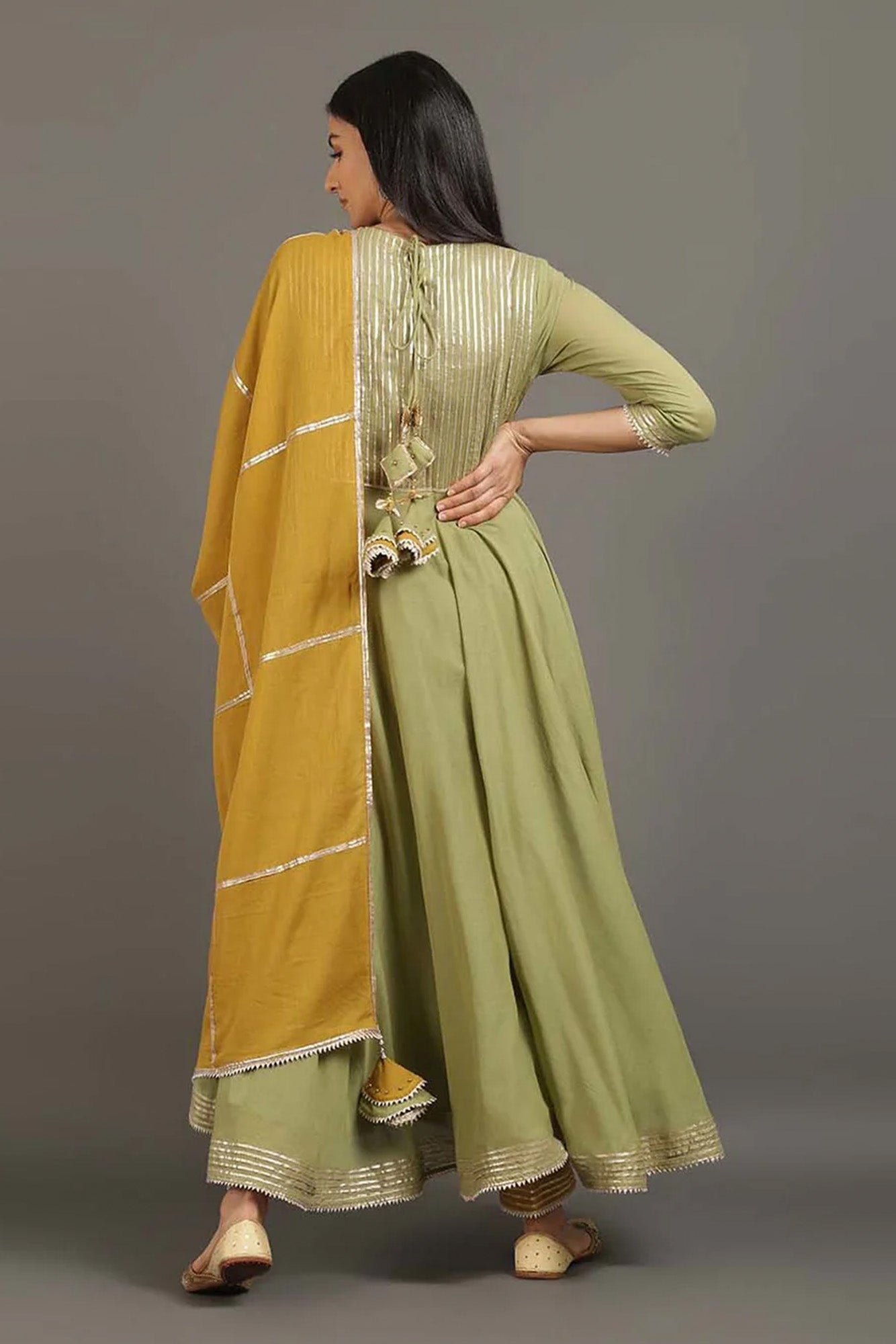 Hariyali Heer Anarkali Suit