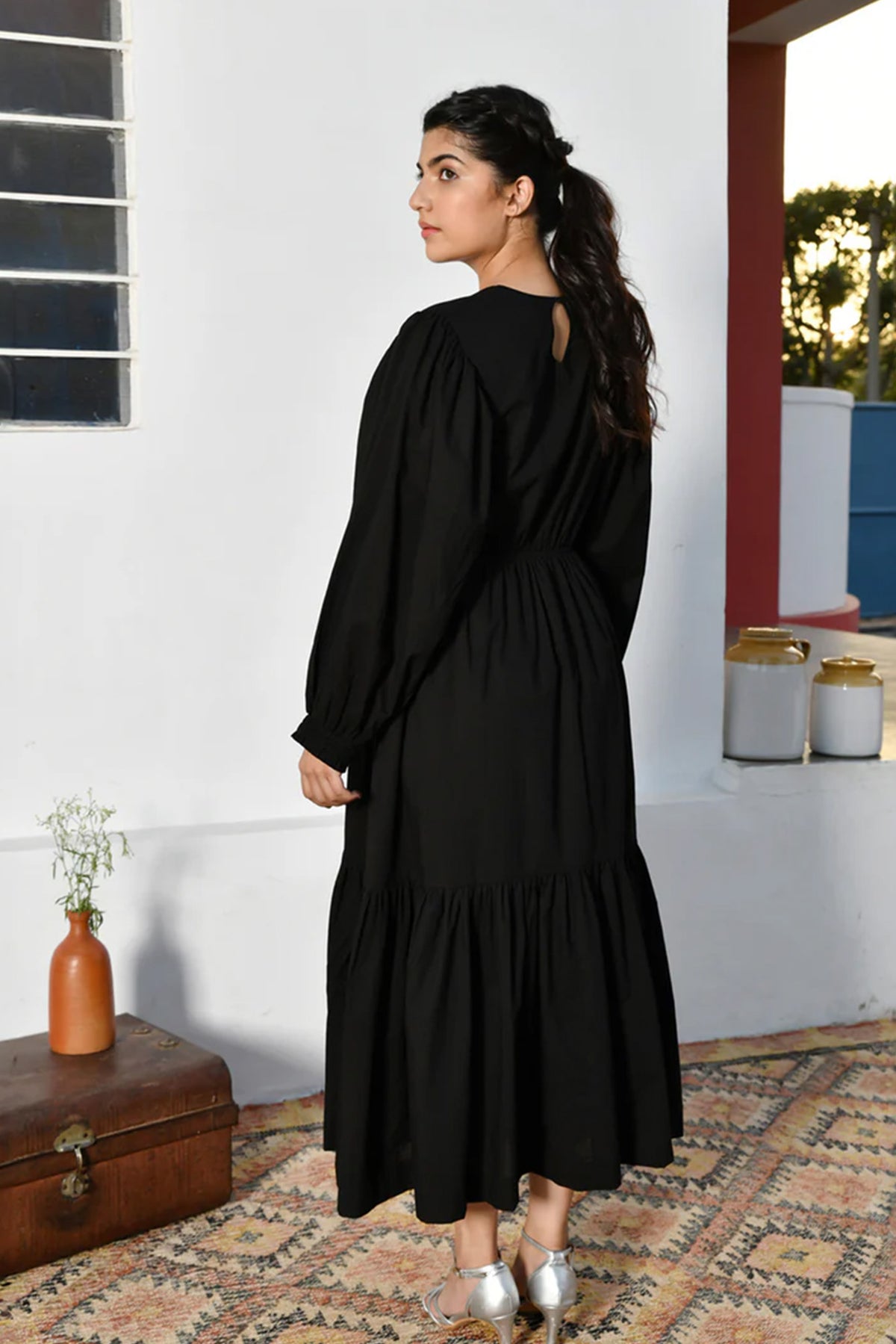 Black Noise Summer Dress