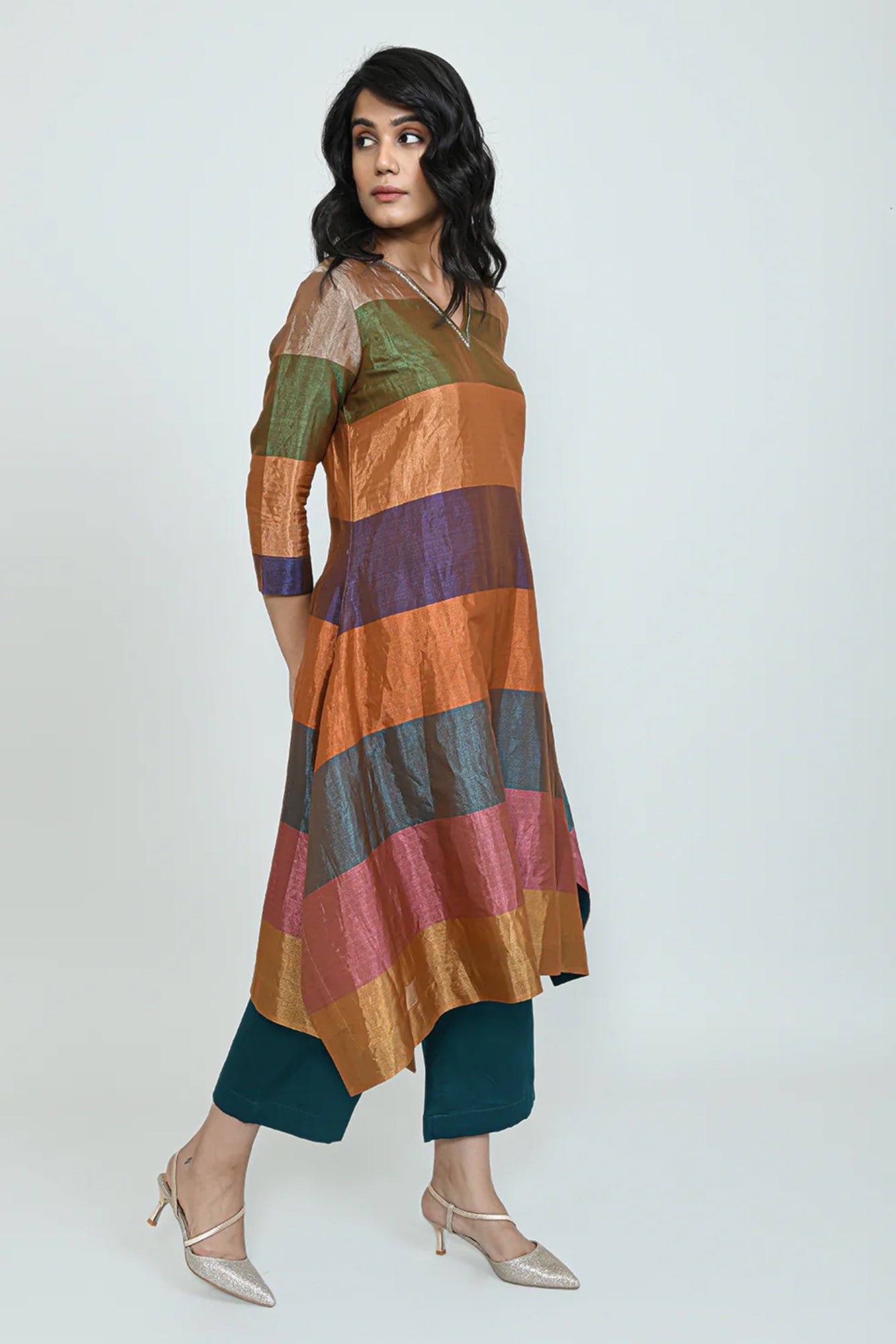 Eighth Wonder Tissue Kurta Set