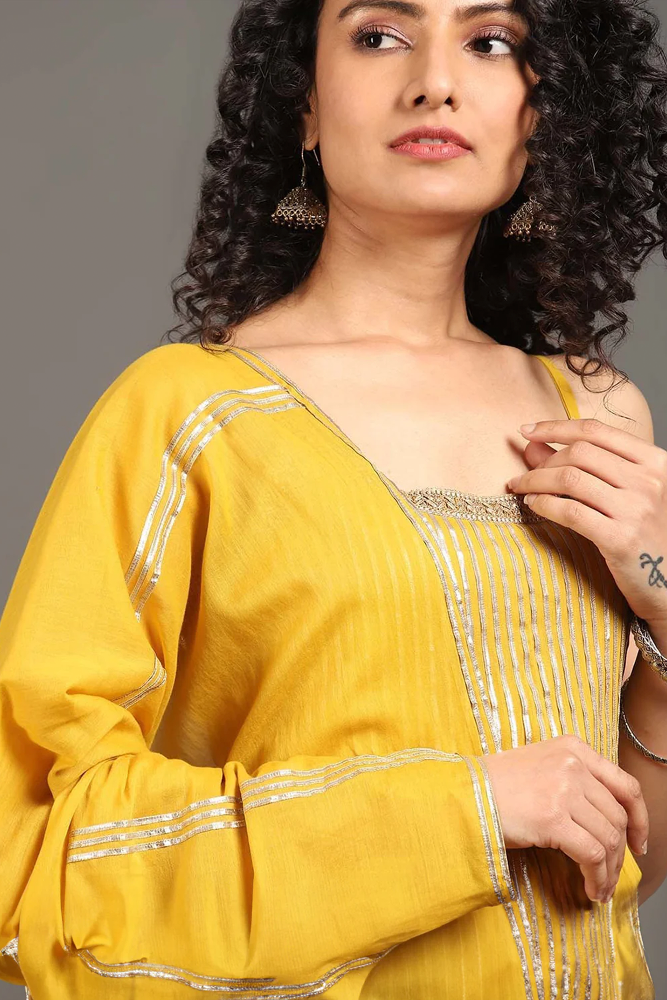 Swarn Mohini Anarkali Set