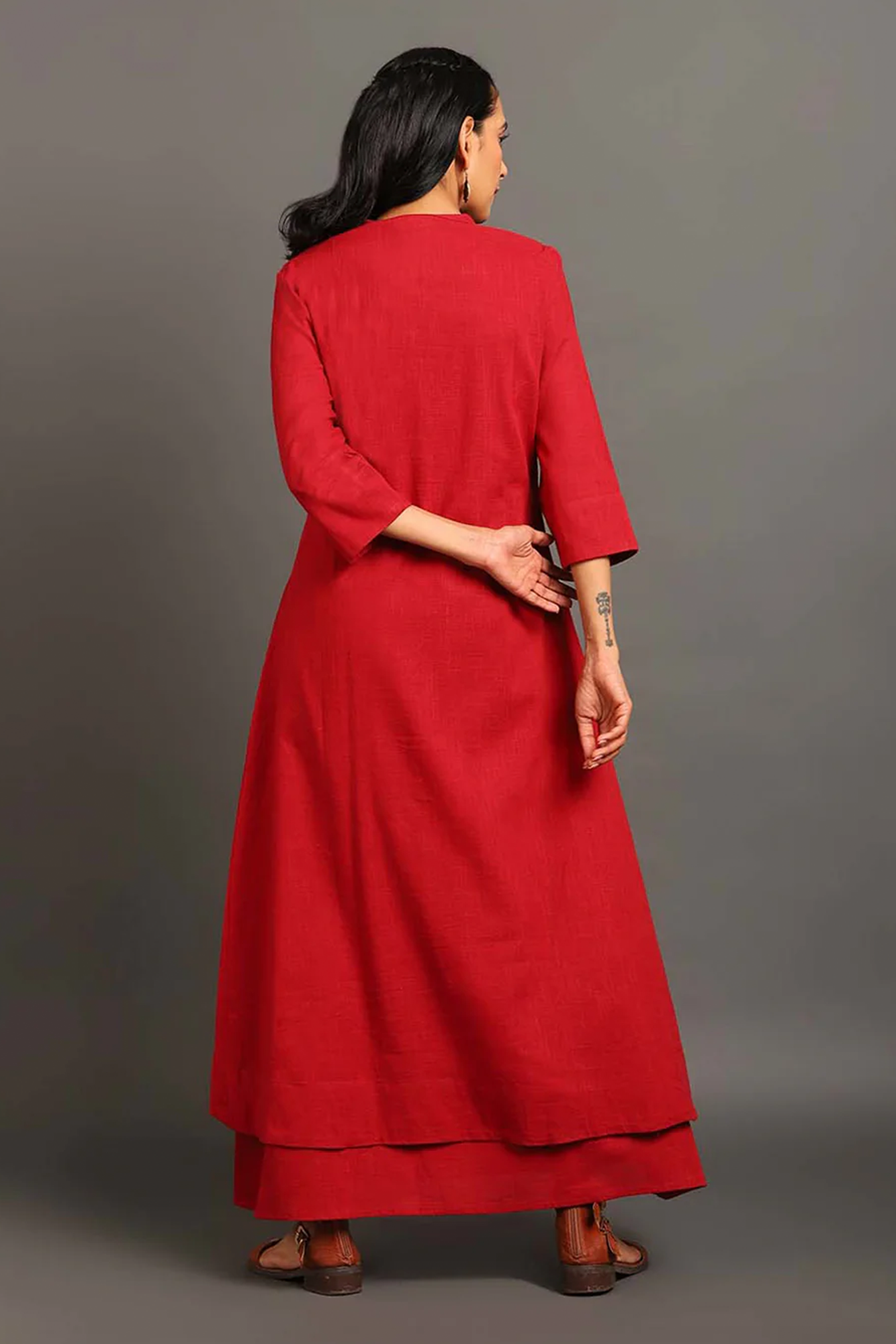 Maroon Everyday Elegance Kurta Set
