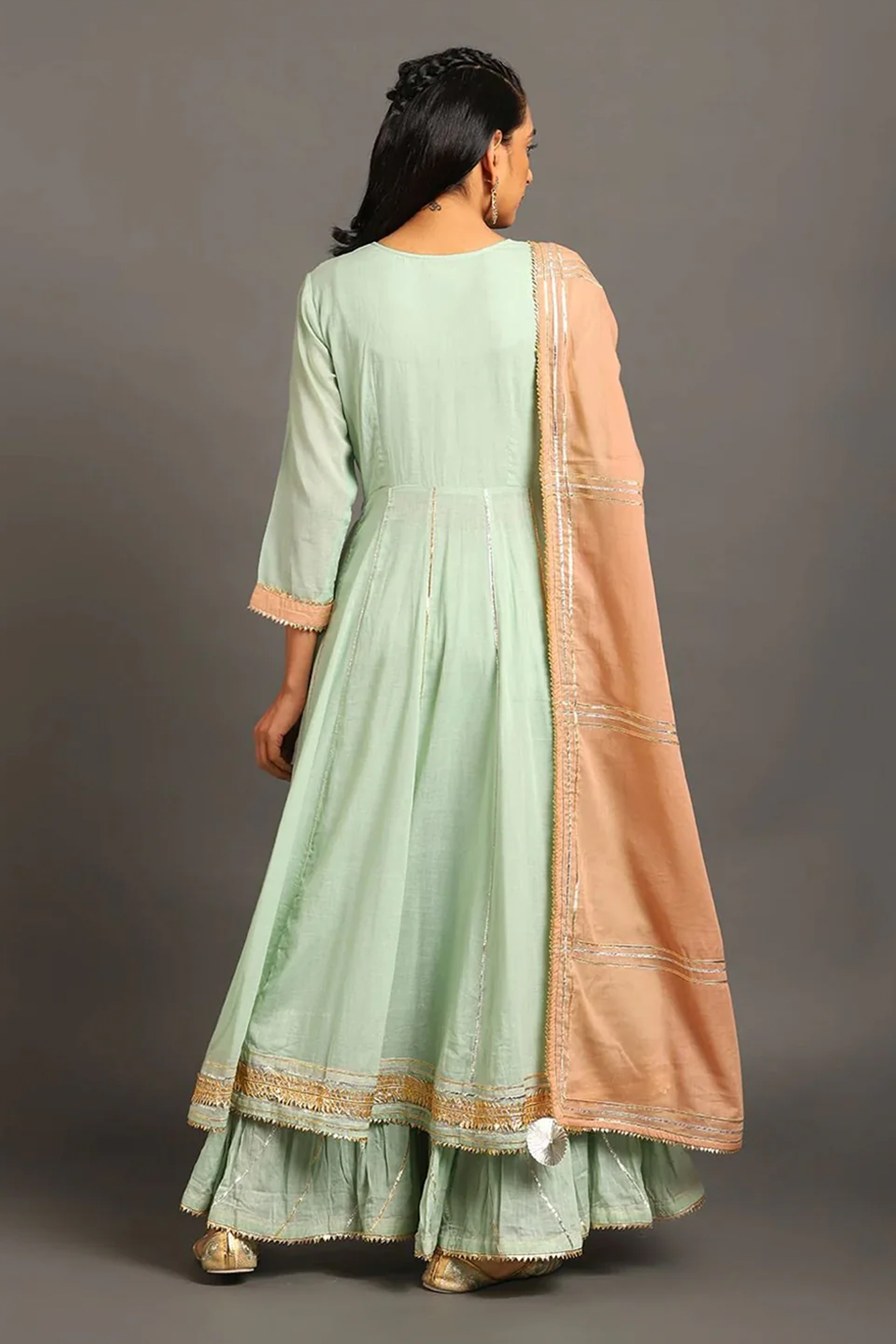Mint Mastani Anarkali Set