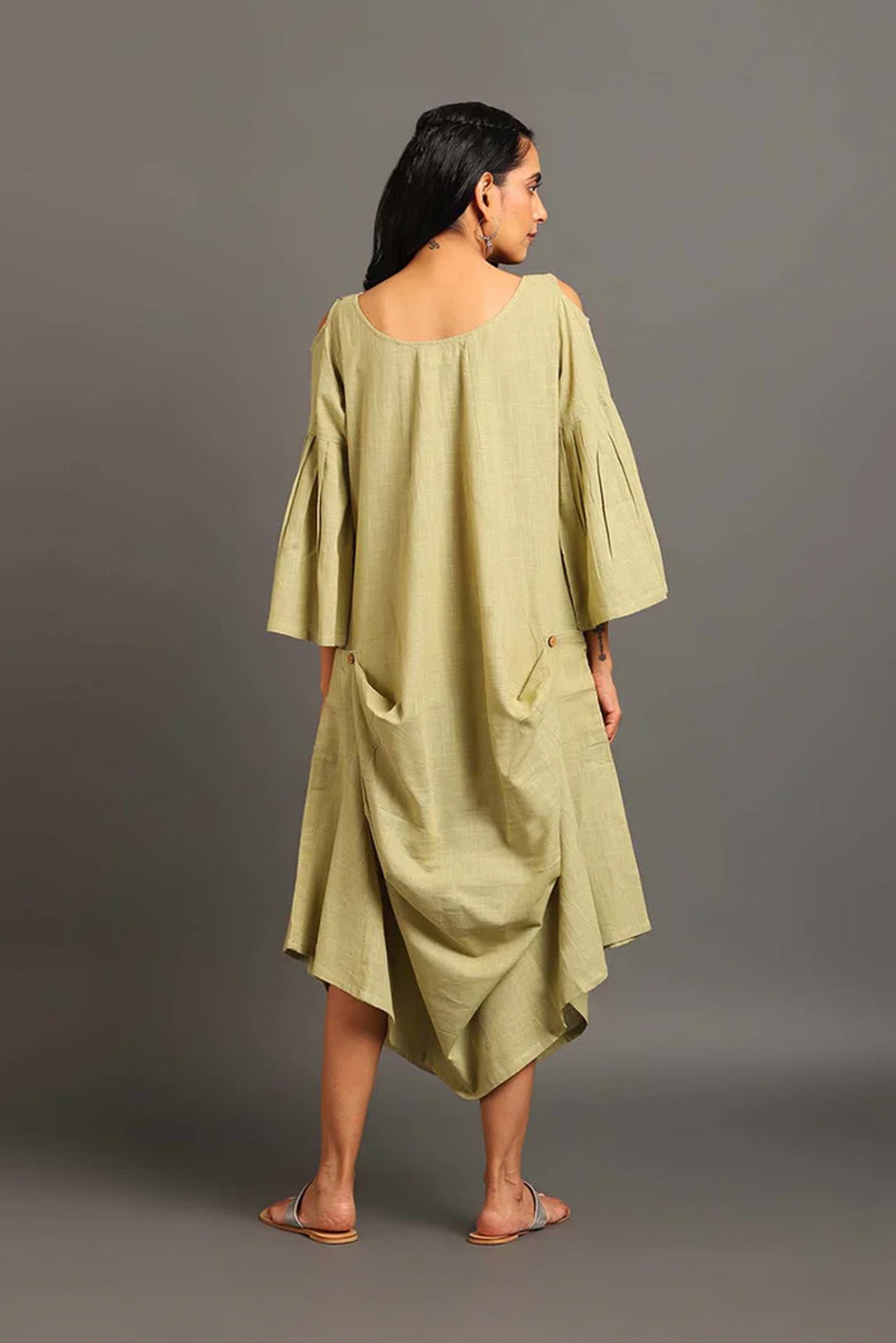 Cold Shoulder Spring Dress