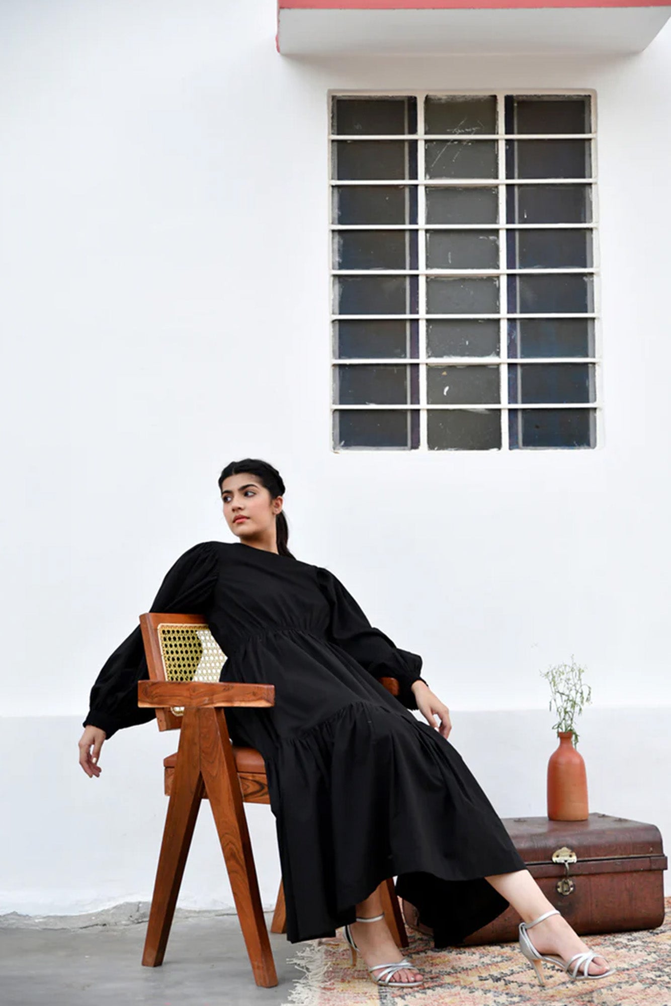 Black Noise Summer Dress