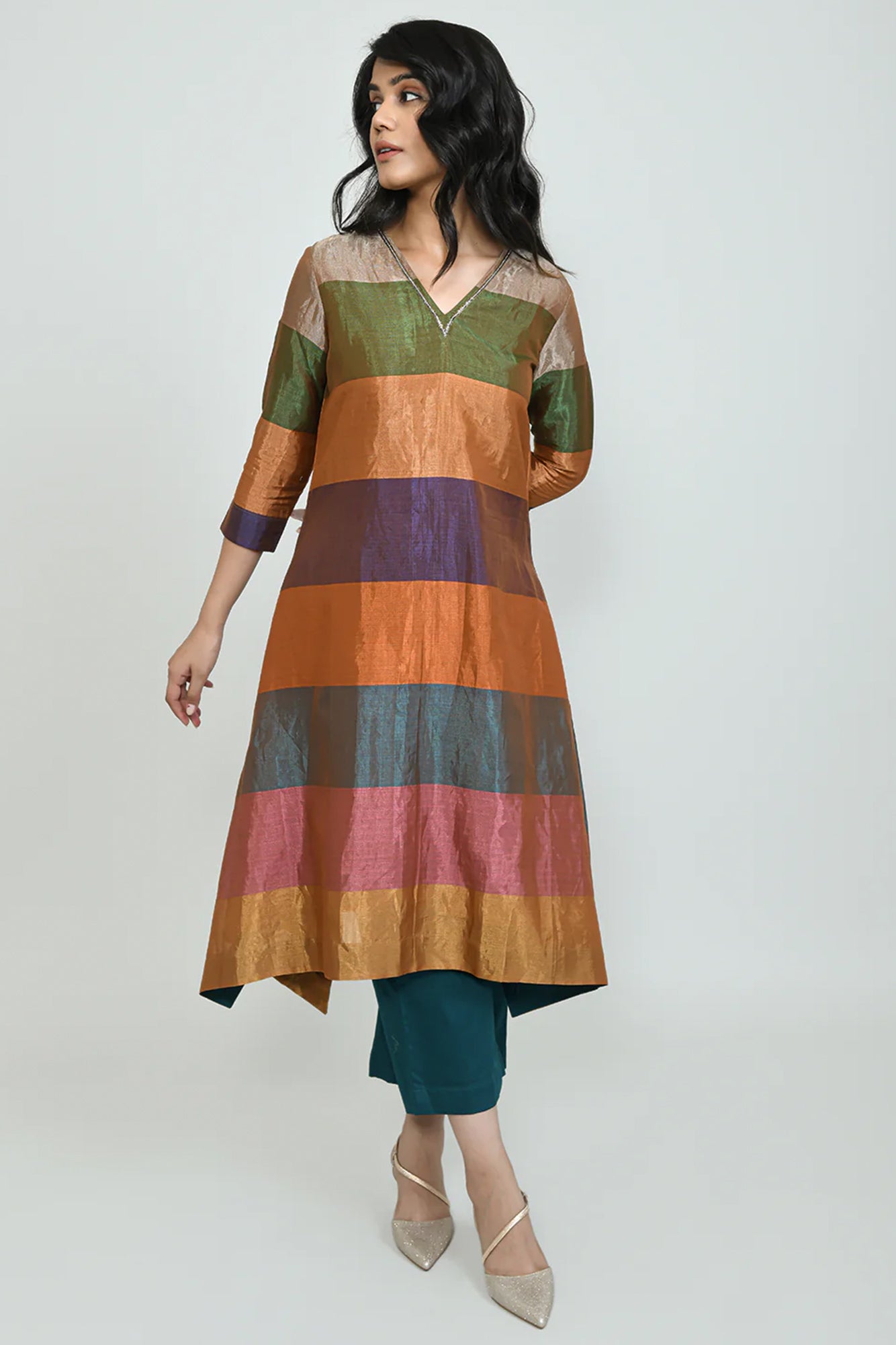 Eighth Wonder Tissue Kurta Set