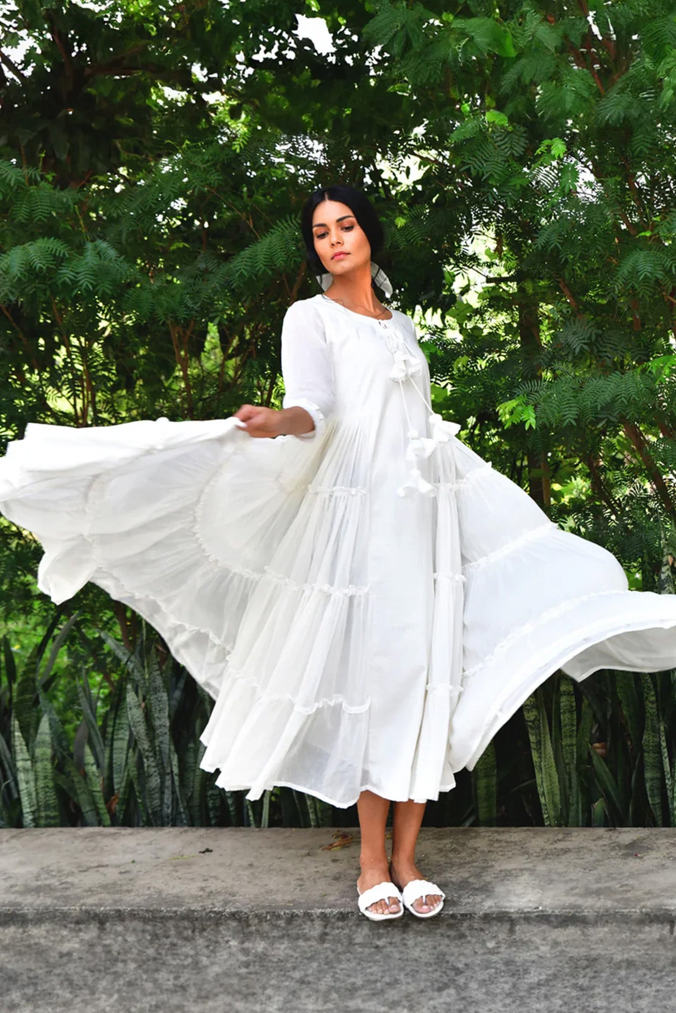 Vanilla Delight Summer Dress