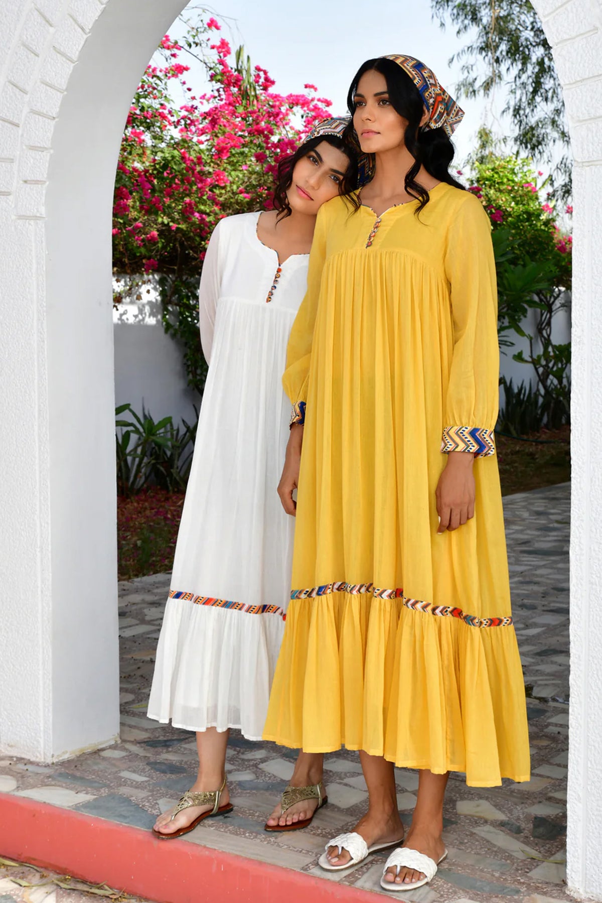White Layla Casual Summer Dress