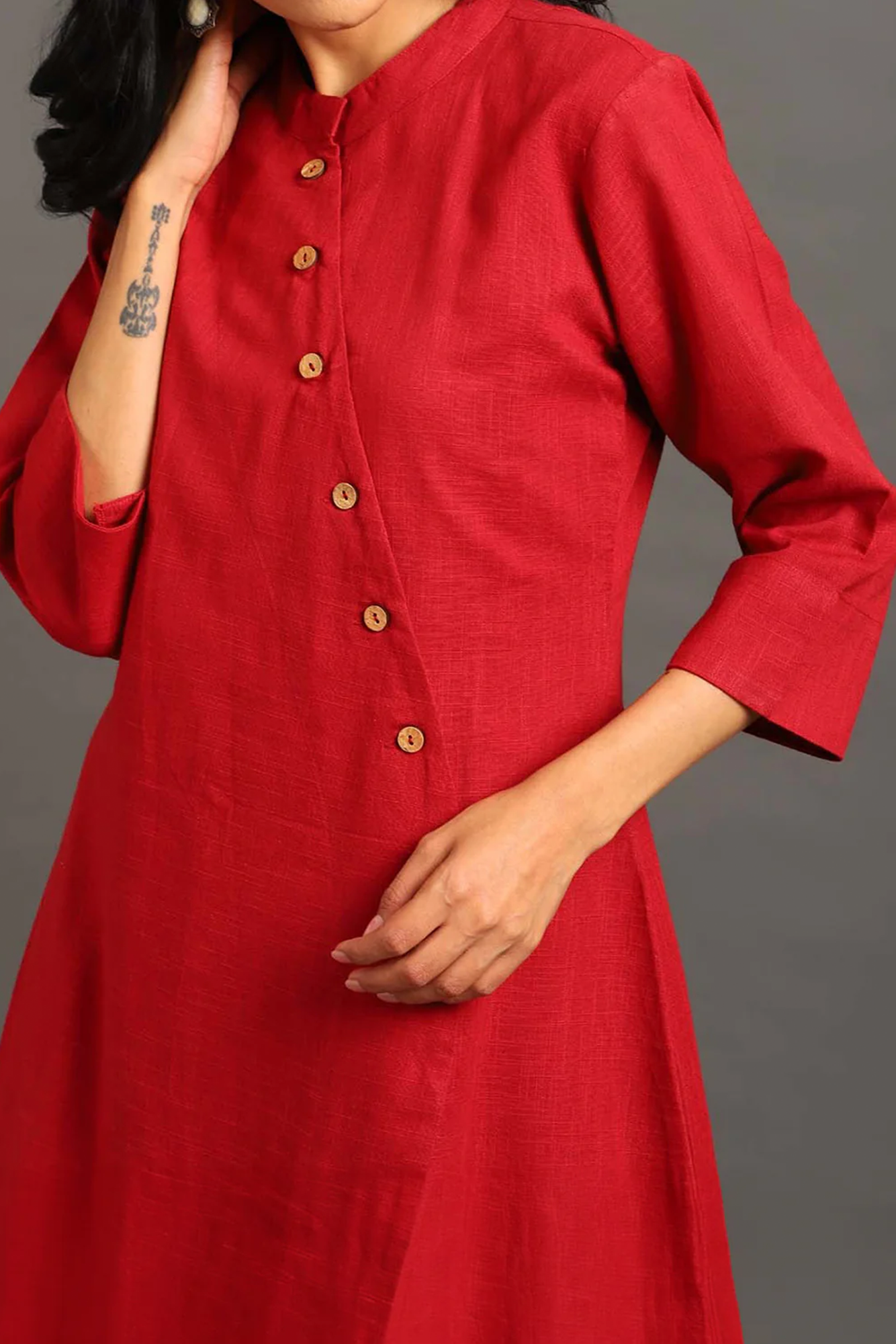 Maroon Everyday Elegance Kurta Set