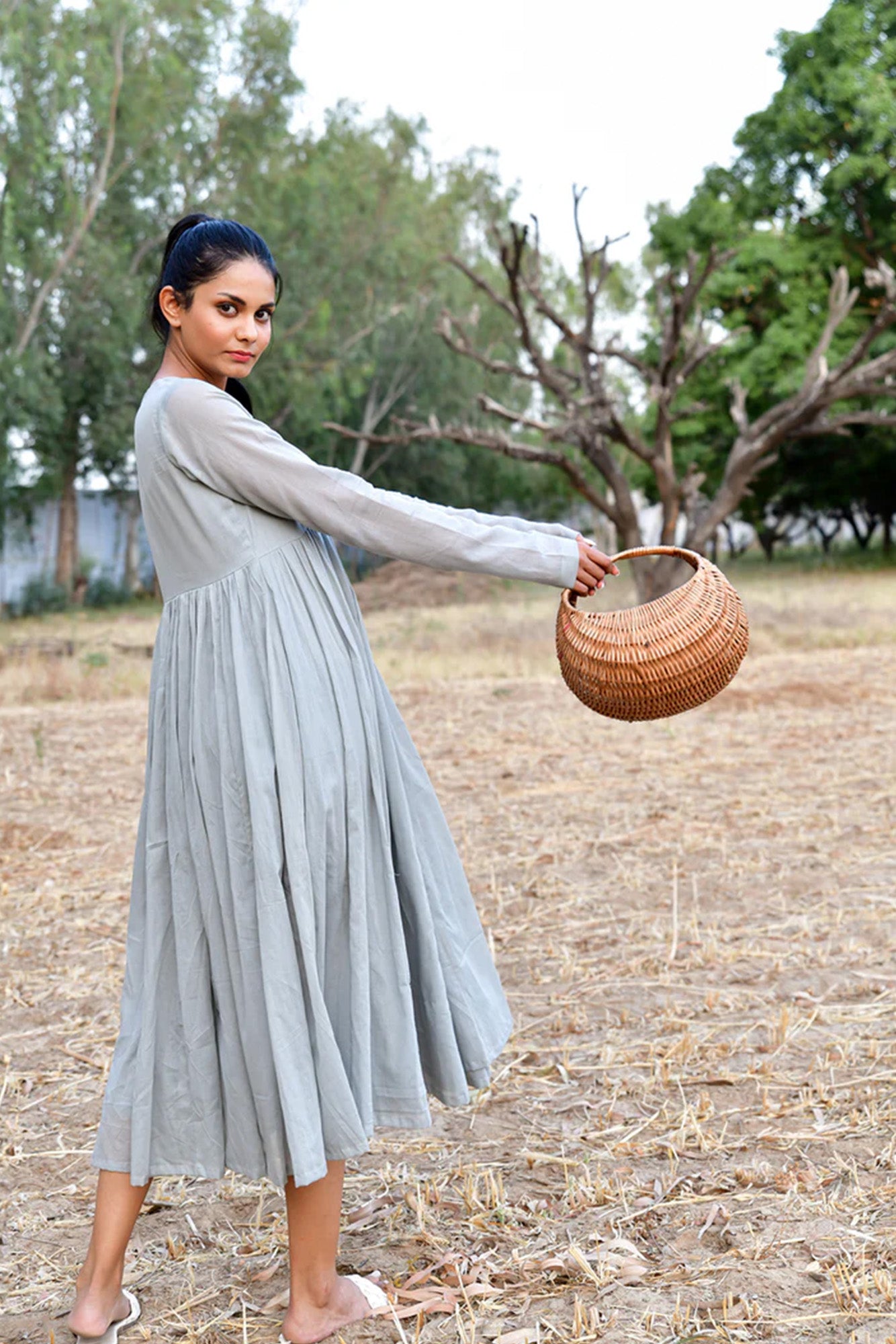Cloudy Days Summer Dress