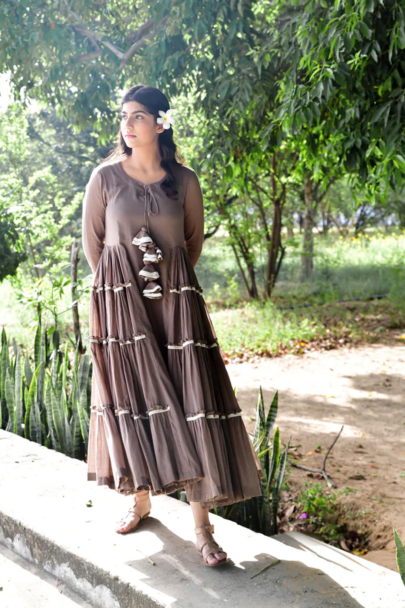 Choco Delight Summer Dress