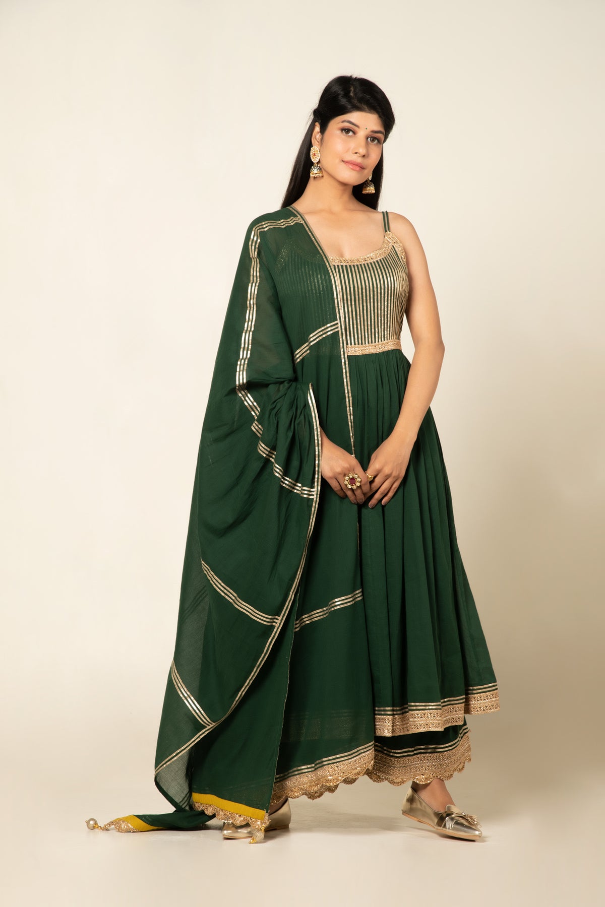 Panna Mohini Anarkali Set