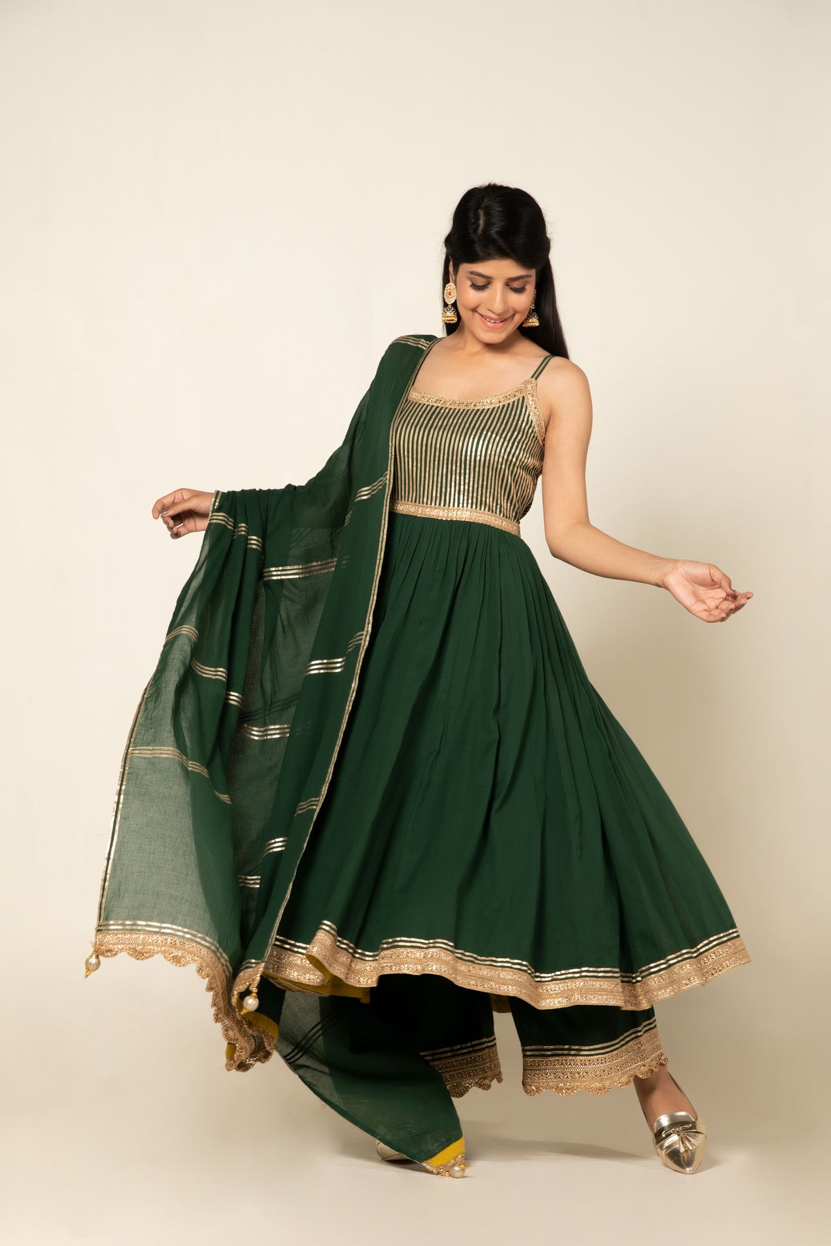 Panna Mohini Anarkali Set