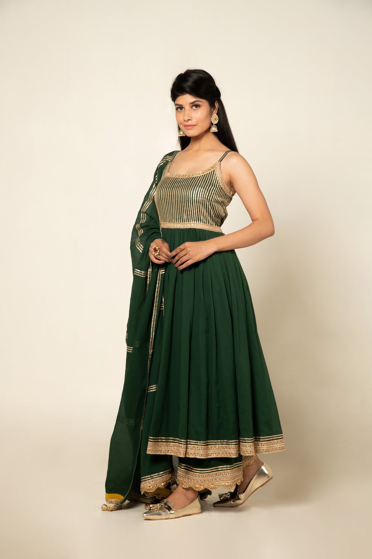 Panna Mohini Anarkali Set
