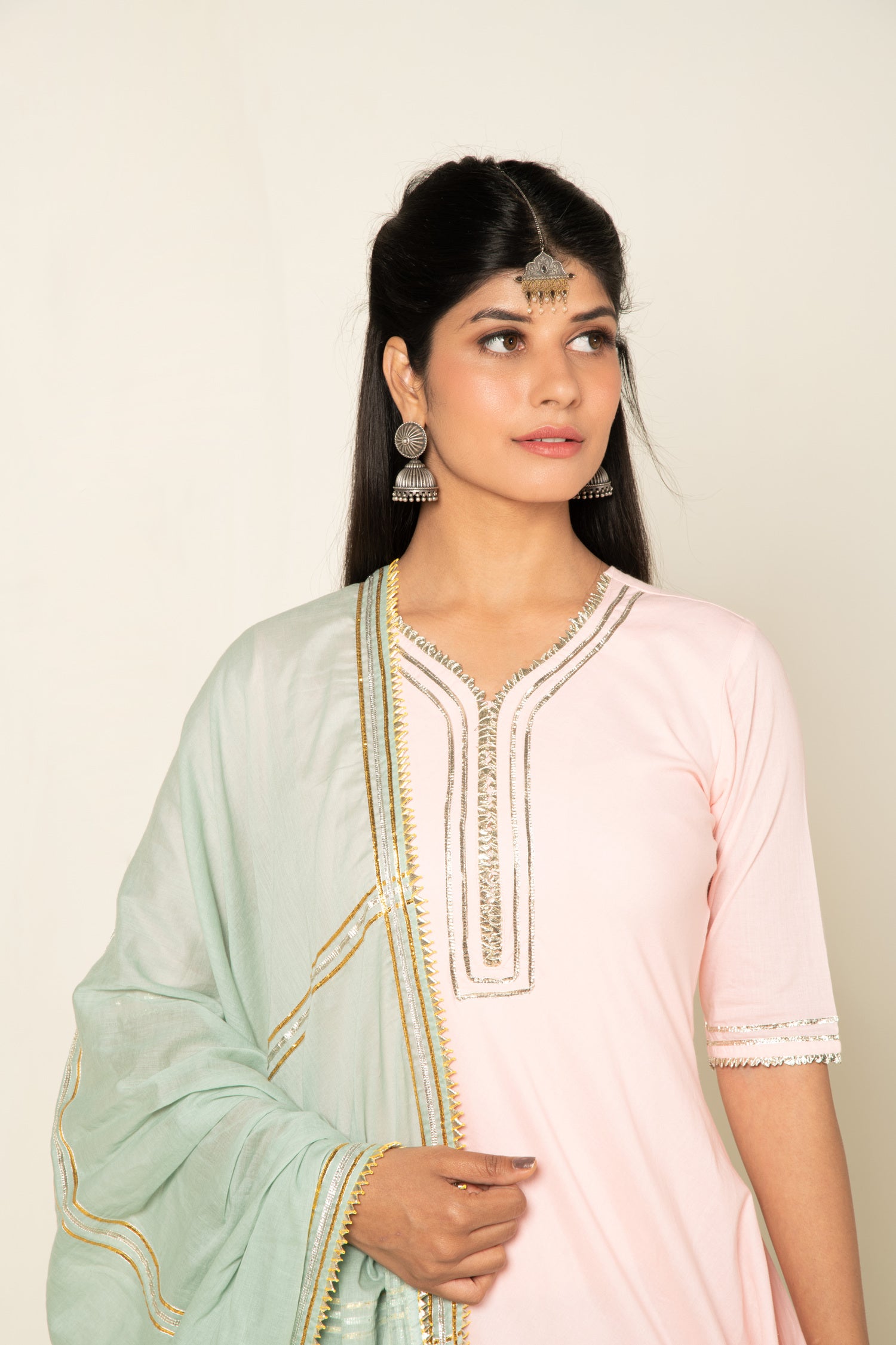 Pink Mint Zara Double Layered Dress