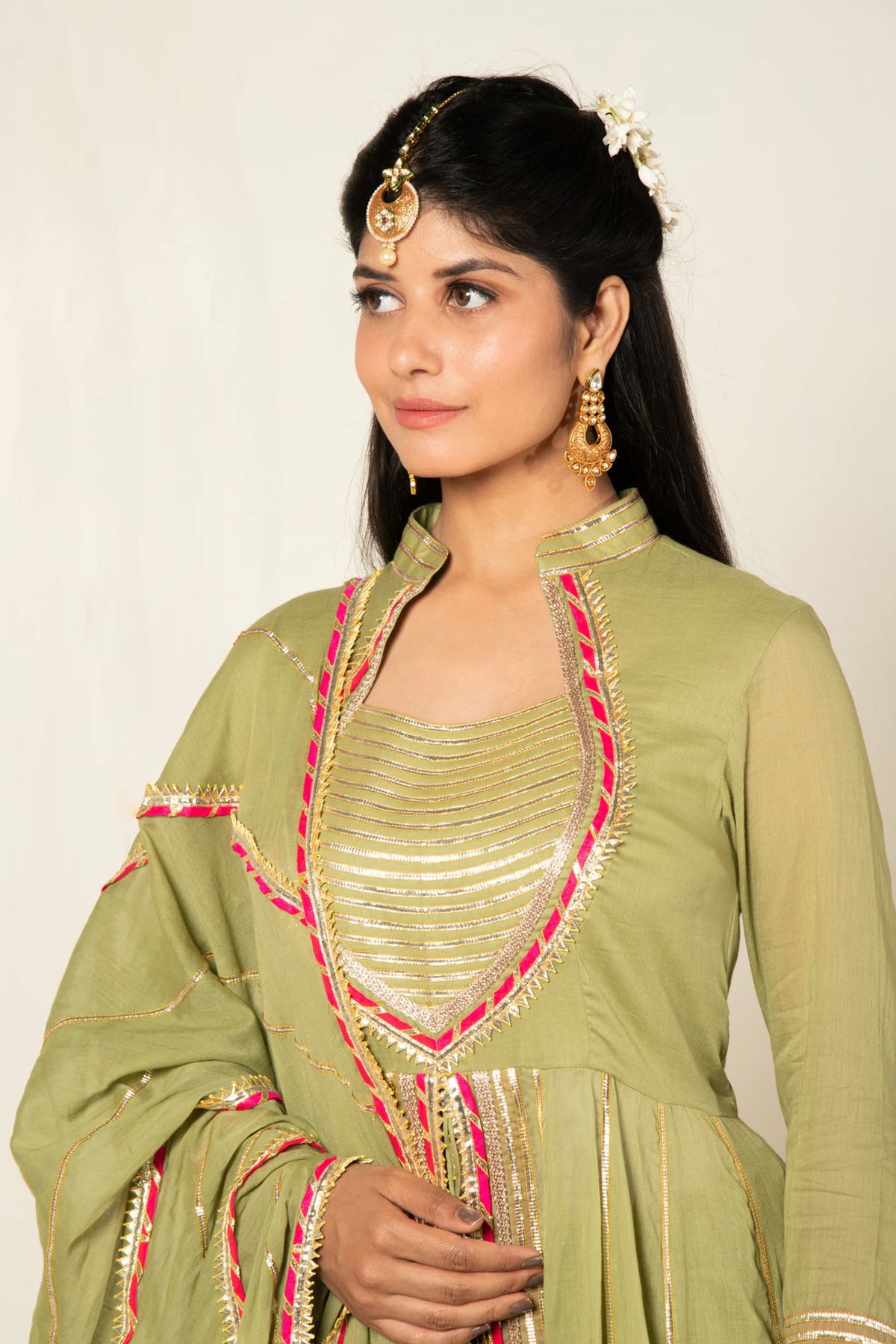 Gauri Anarkali Sharara Set