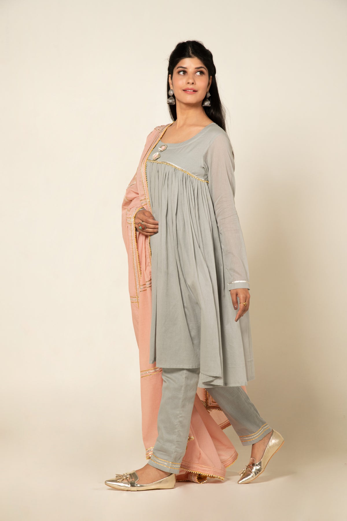 Powder Blue Suhani Kurta Set