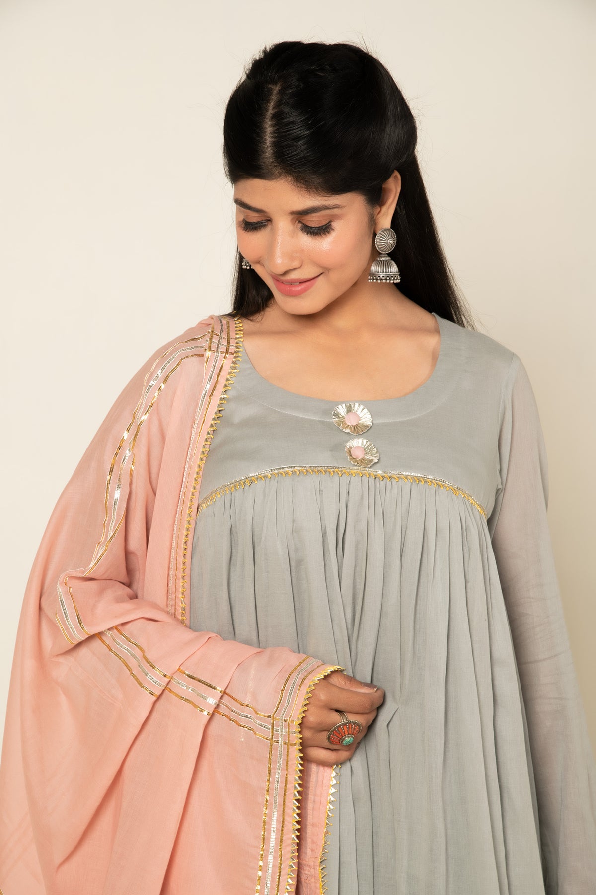 Powder Blue Suhani Kurta Set