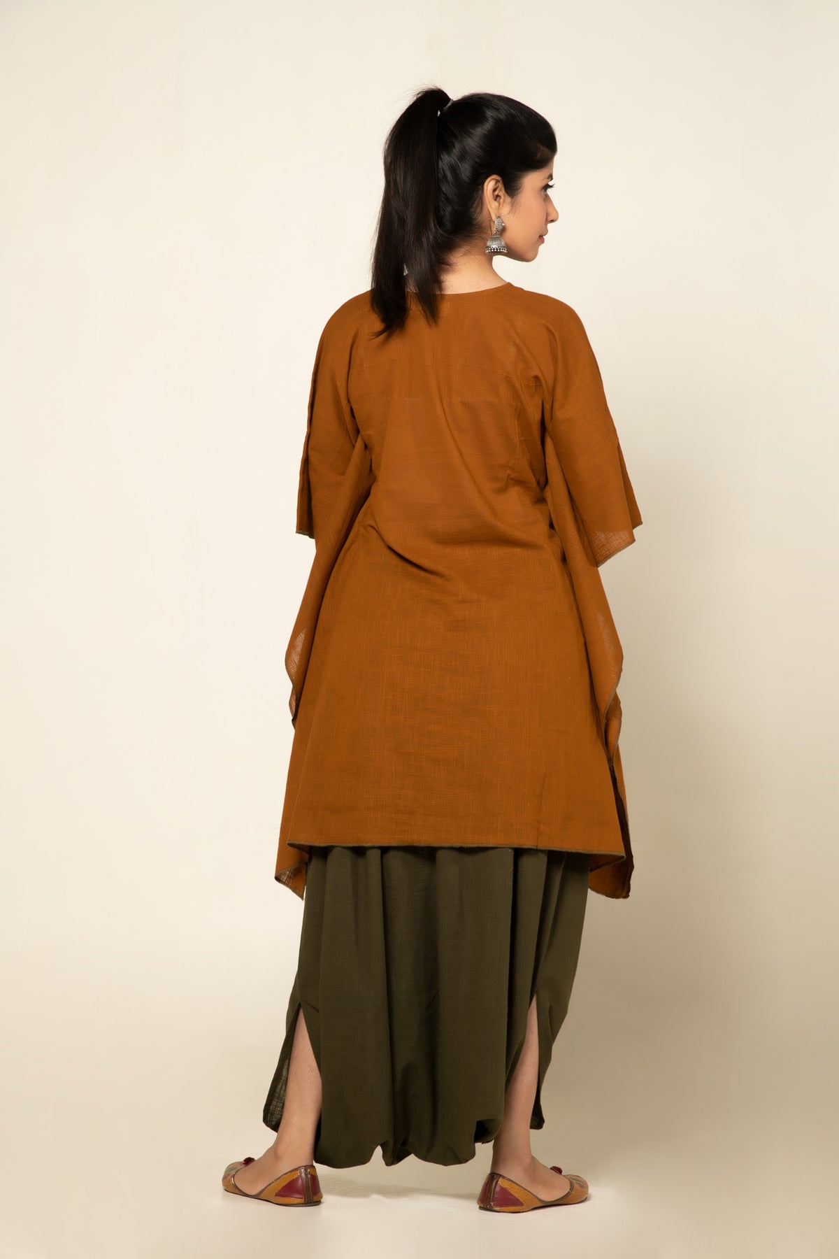 Mustard Sufi Sage Co-ord Set