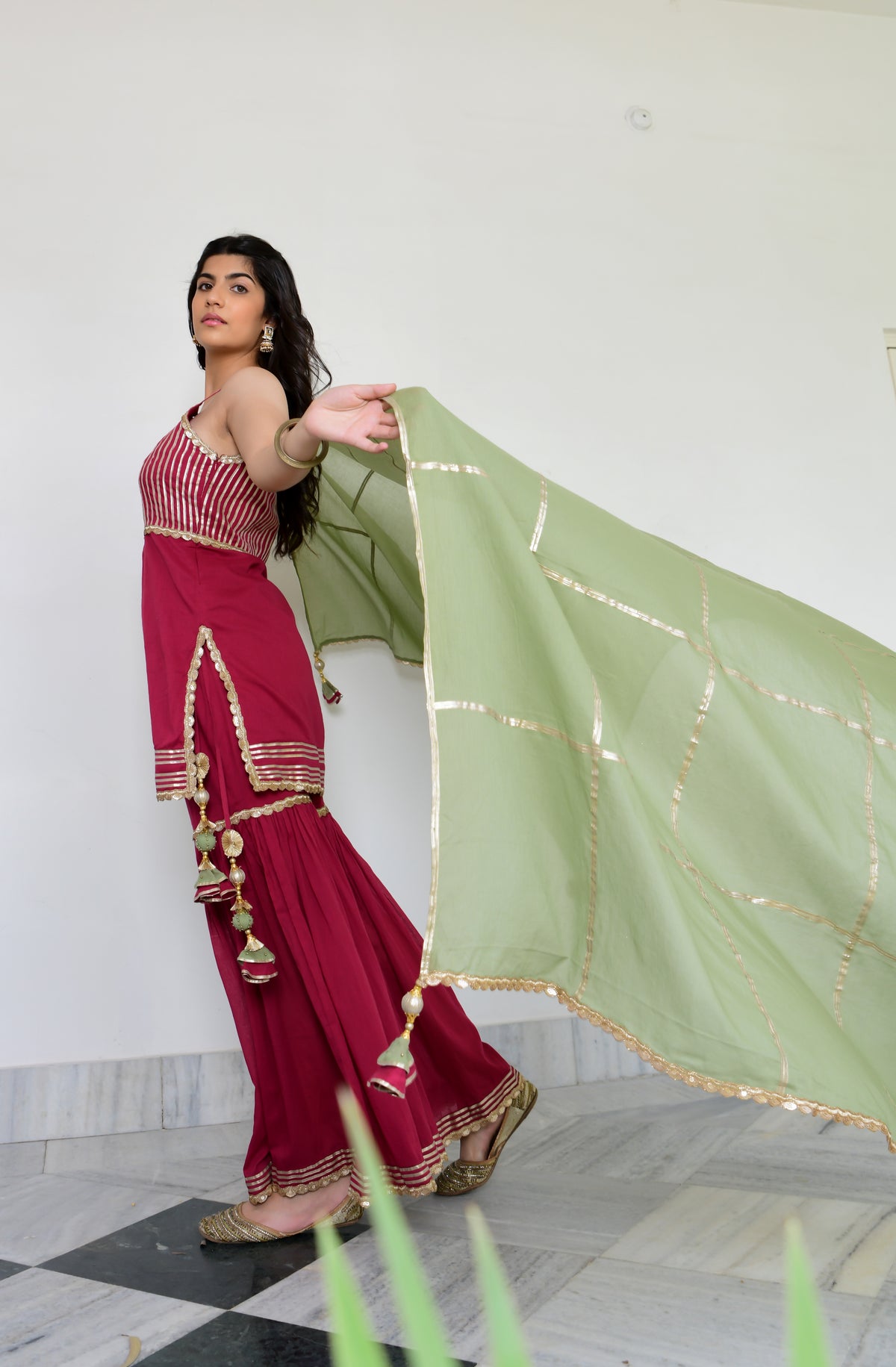Gulab Sohini Sharara Set