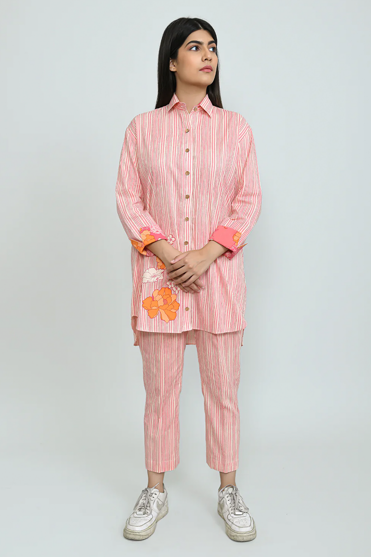 Pink Flora Co-ord Set