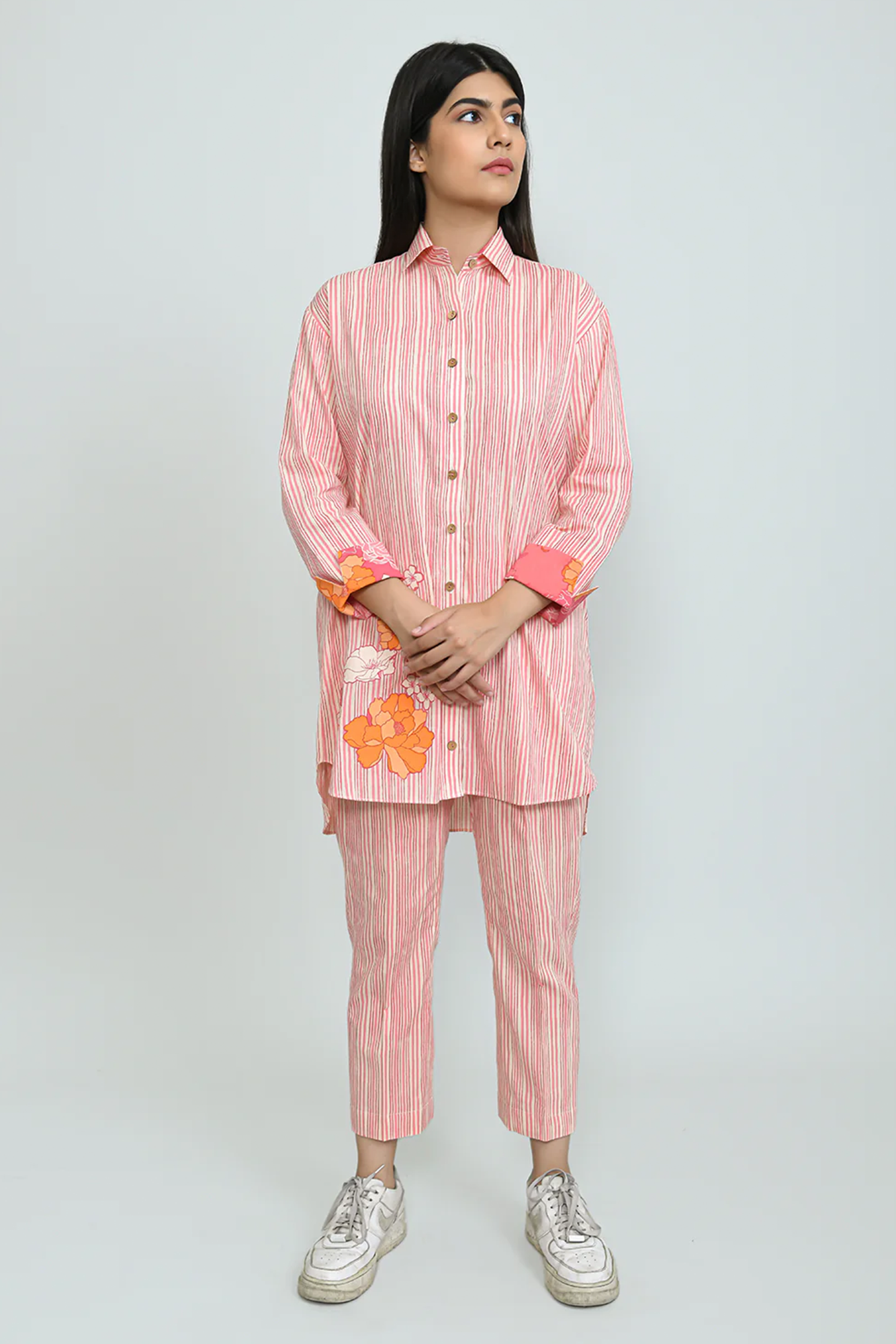 Pink Flora Co-ord Set