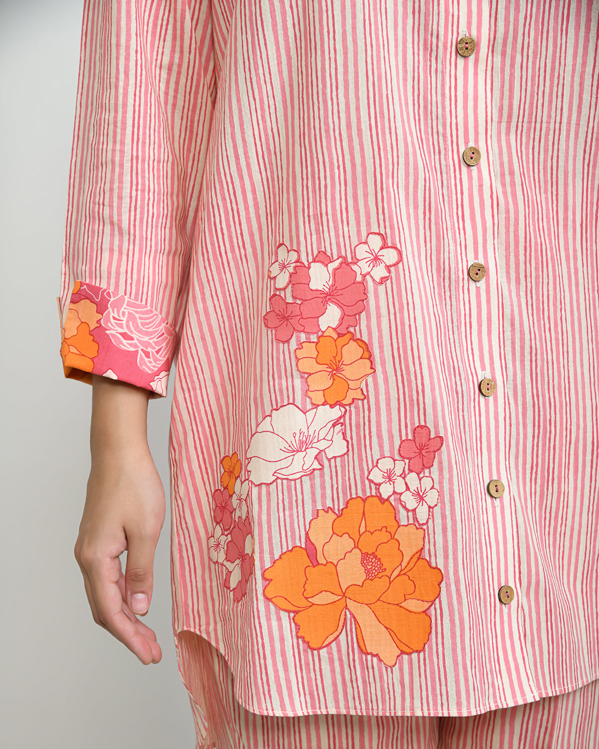 Pink Flora Co-ord Set