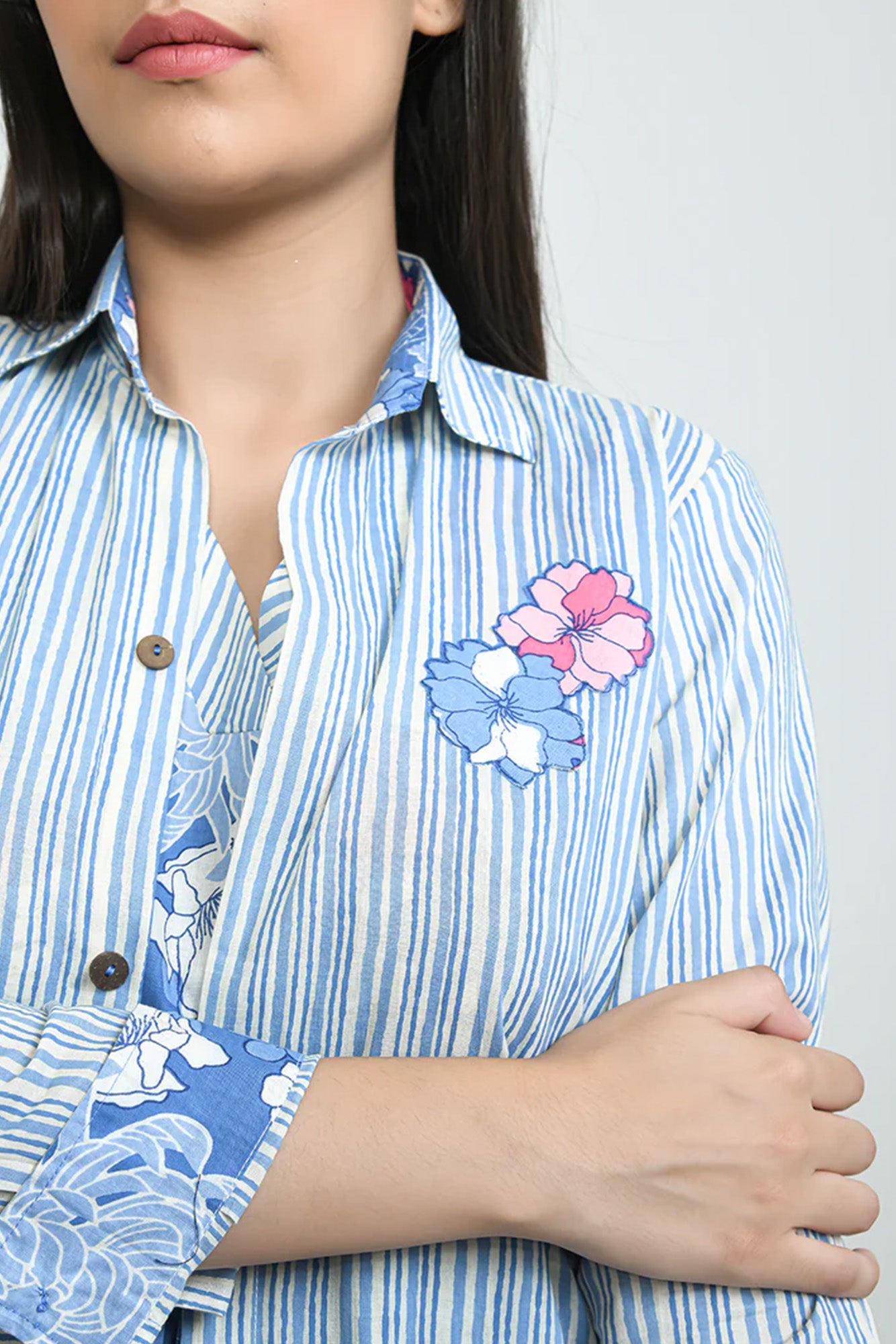 Blue Garden Co-ord Set