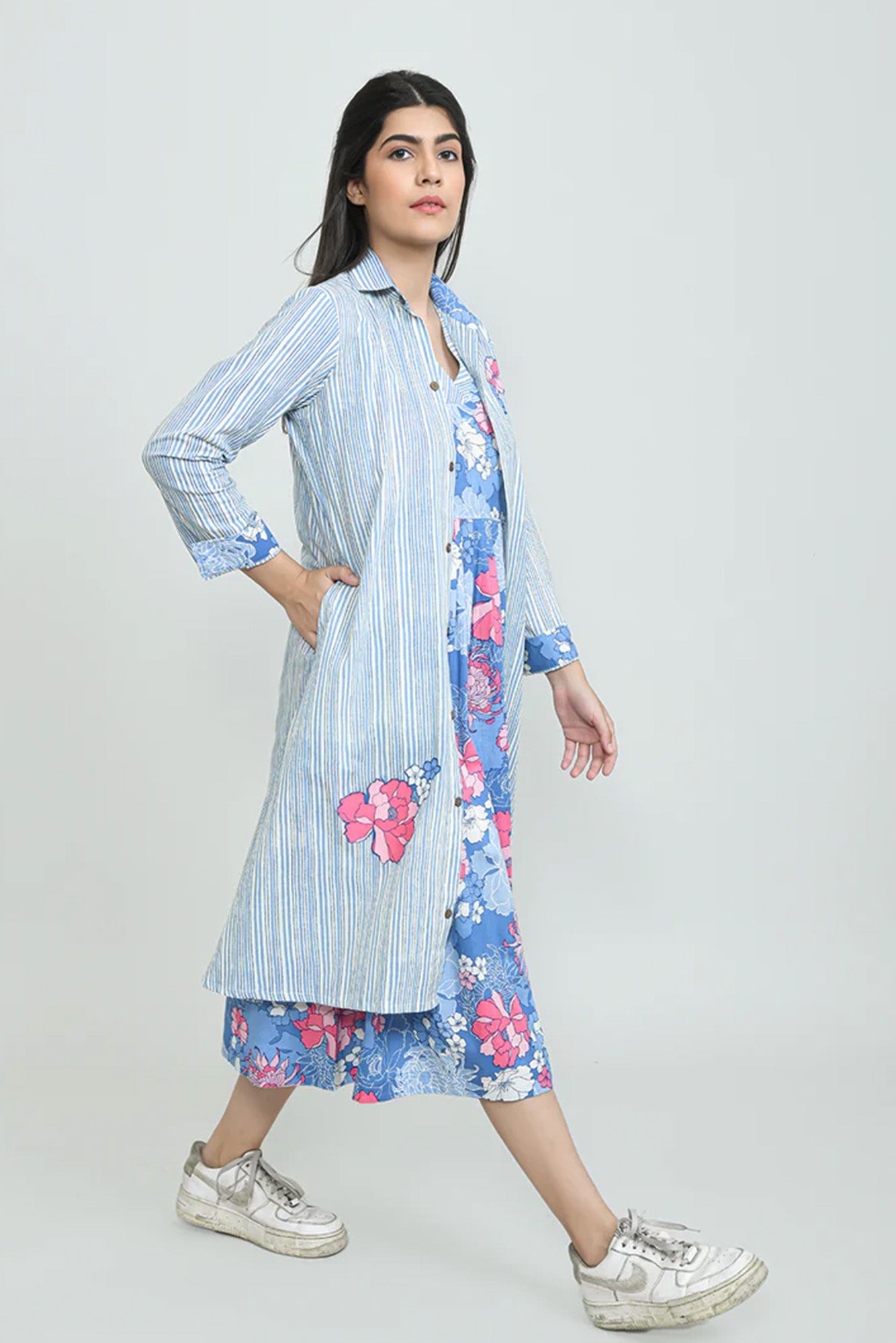 Blue Garden Co-ord Set