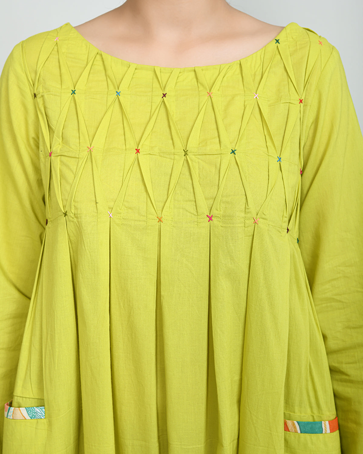 Lime & Lemony Long Dress