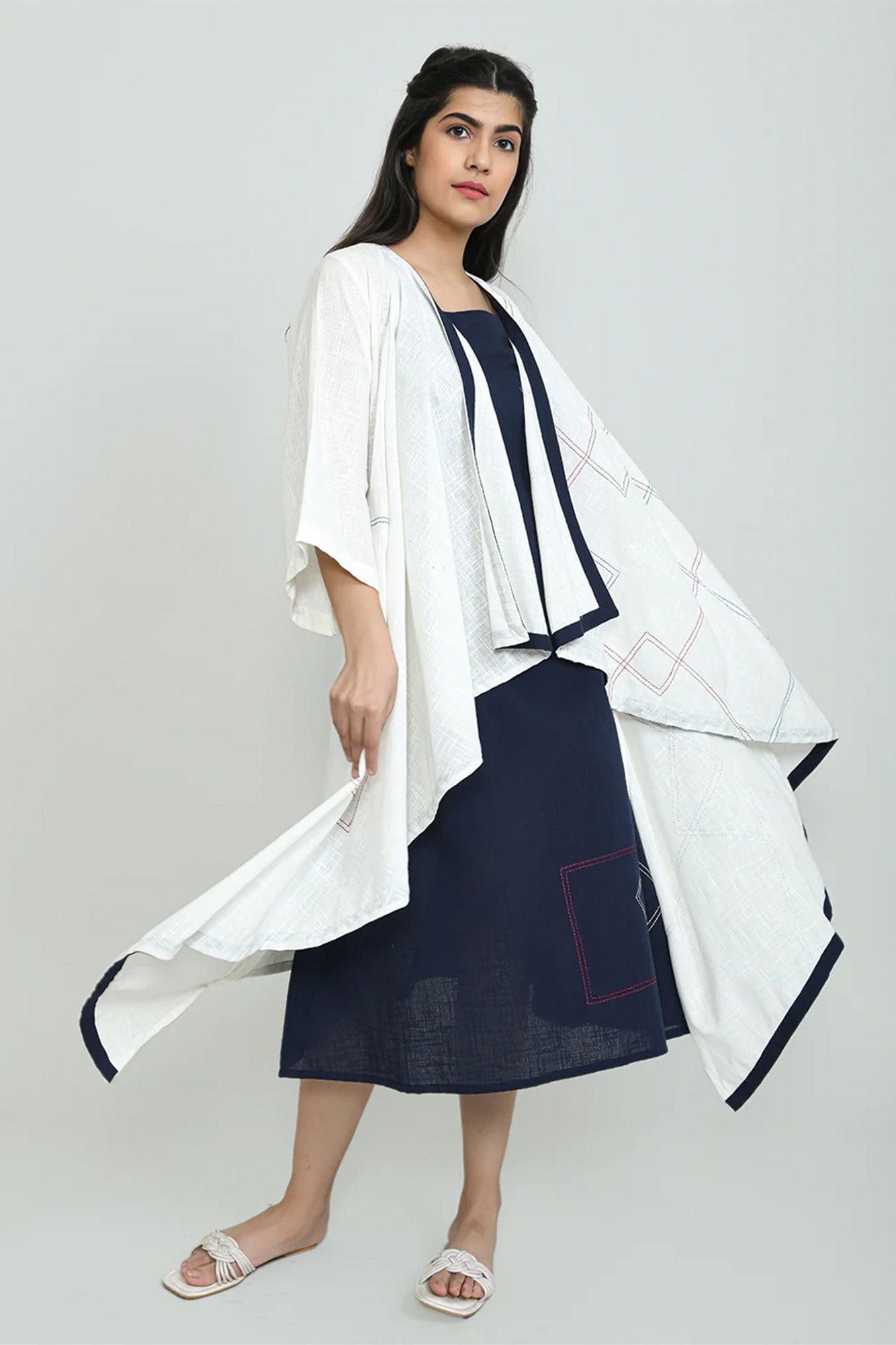 White Waterfall Overlay