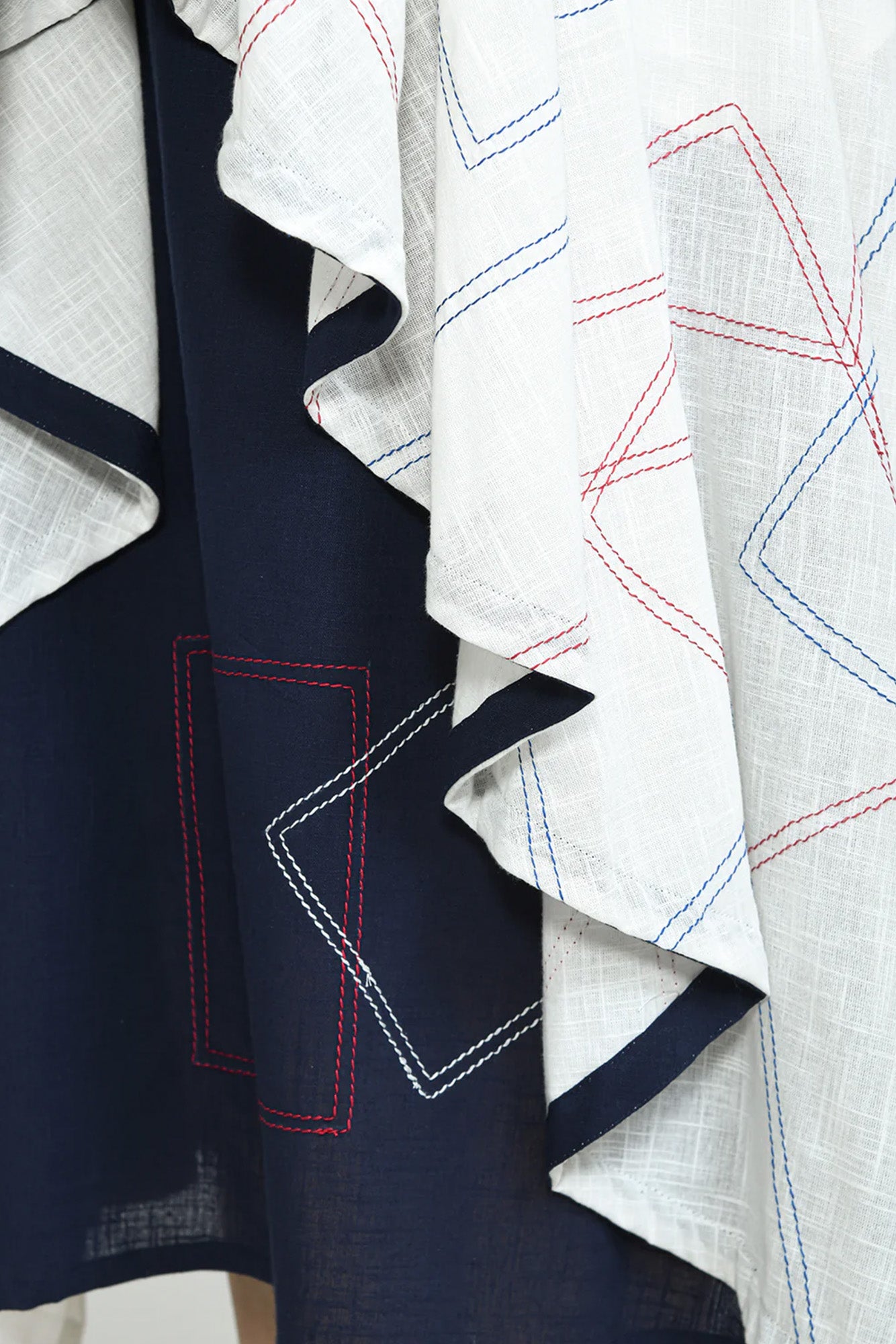 White Waterfall Co-ord Set